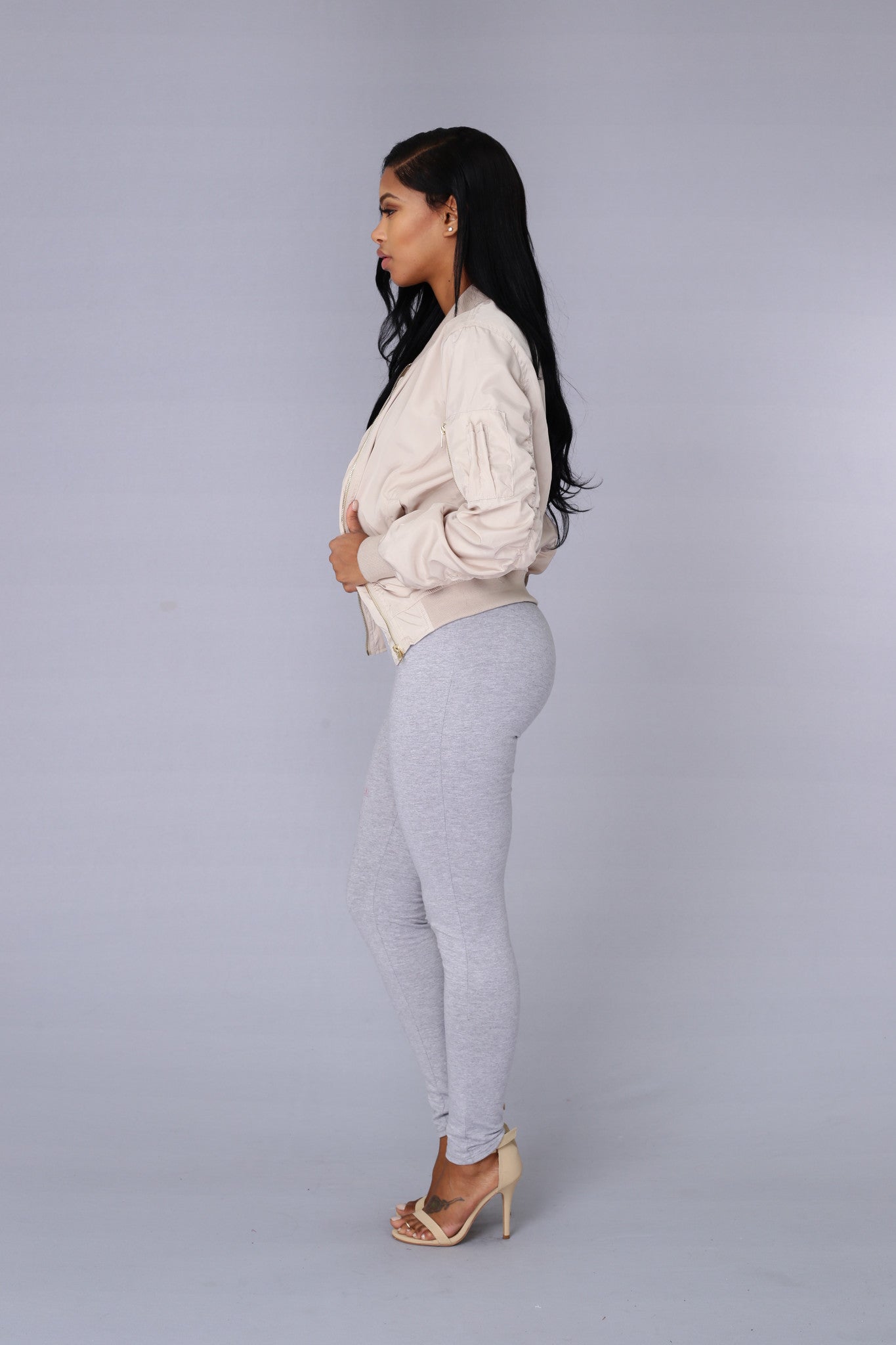 Picture Me Rollin' Jacket - Cream