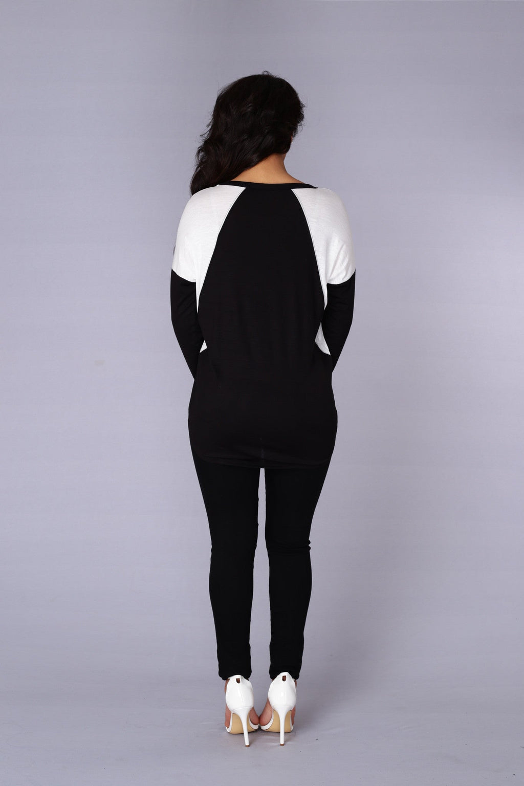 Courtside Tee - Black/Ivory