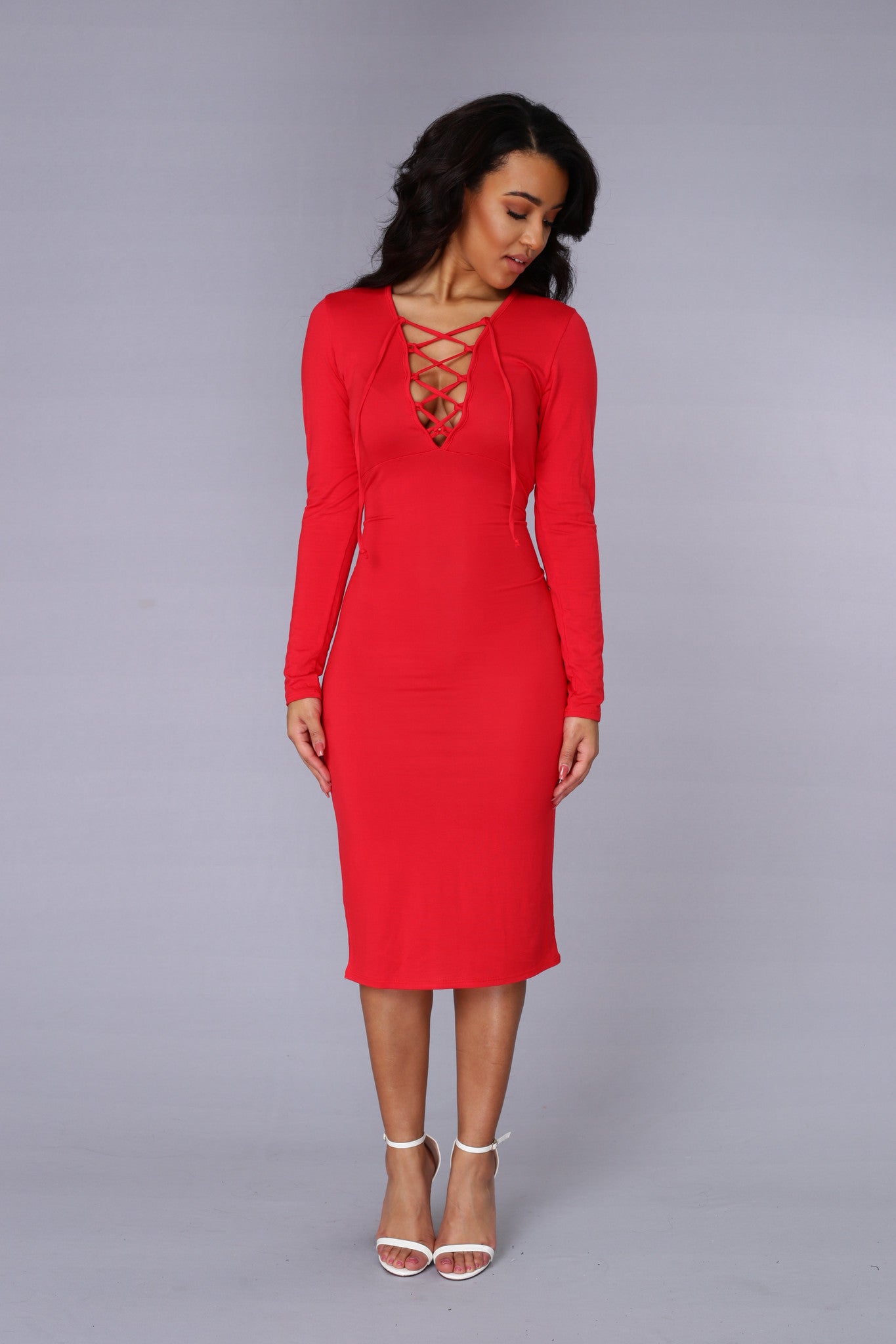 Kara Dress - Red