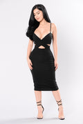 Set You Free Dress - Black