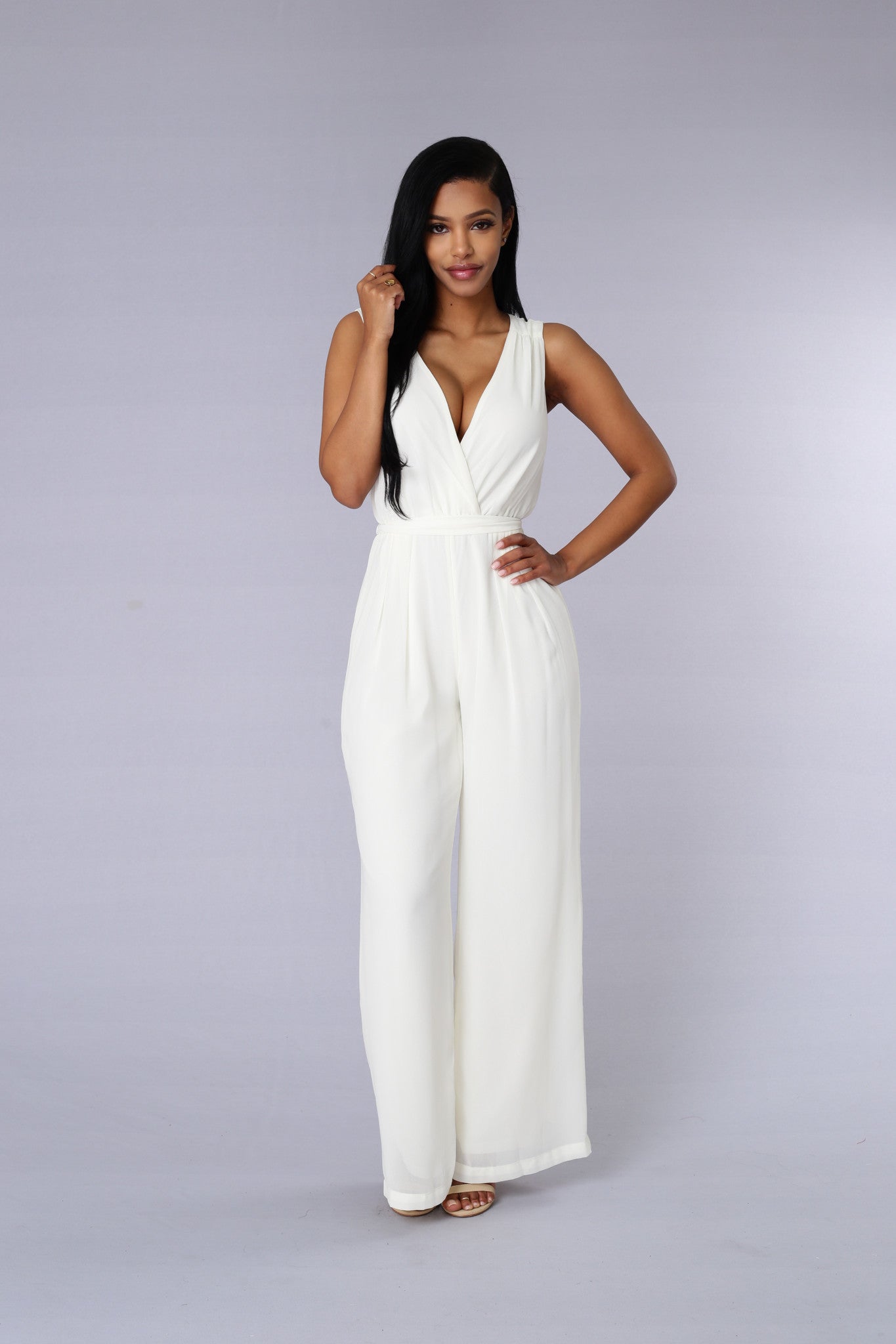 Hera Jumpsuit - Ivory
