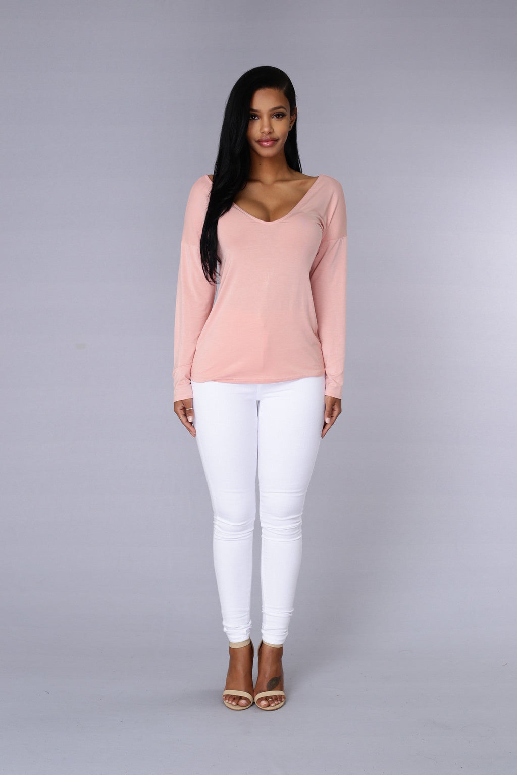 Serendipity Top - Blush