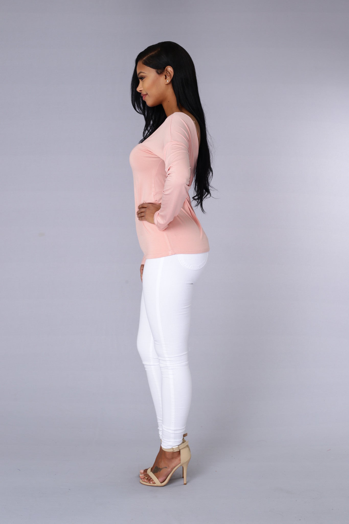 Serendipity Top - Blush