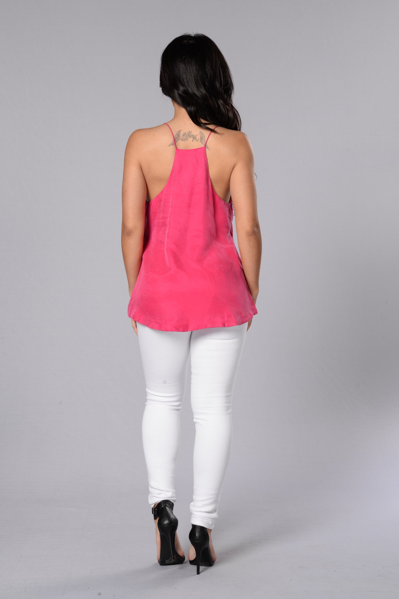 Make A Splash Top - Fuchsia