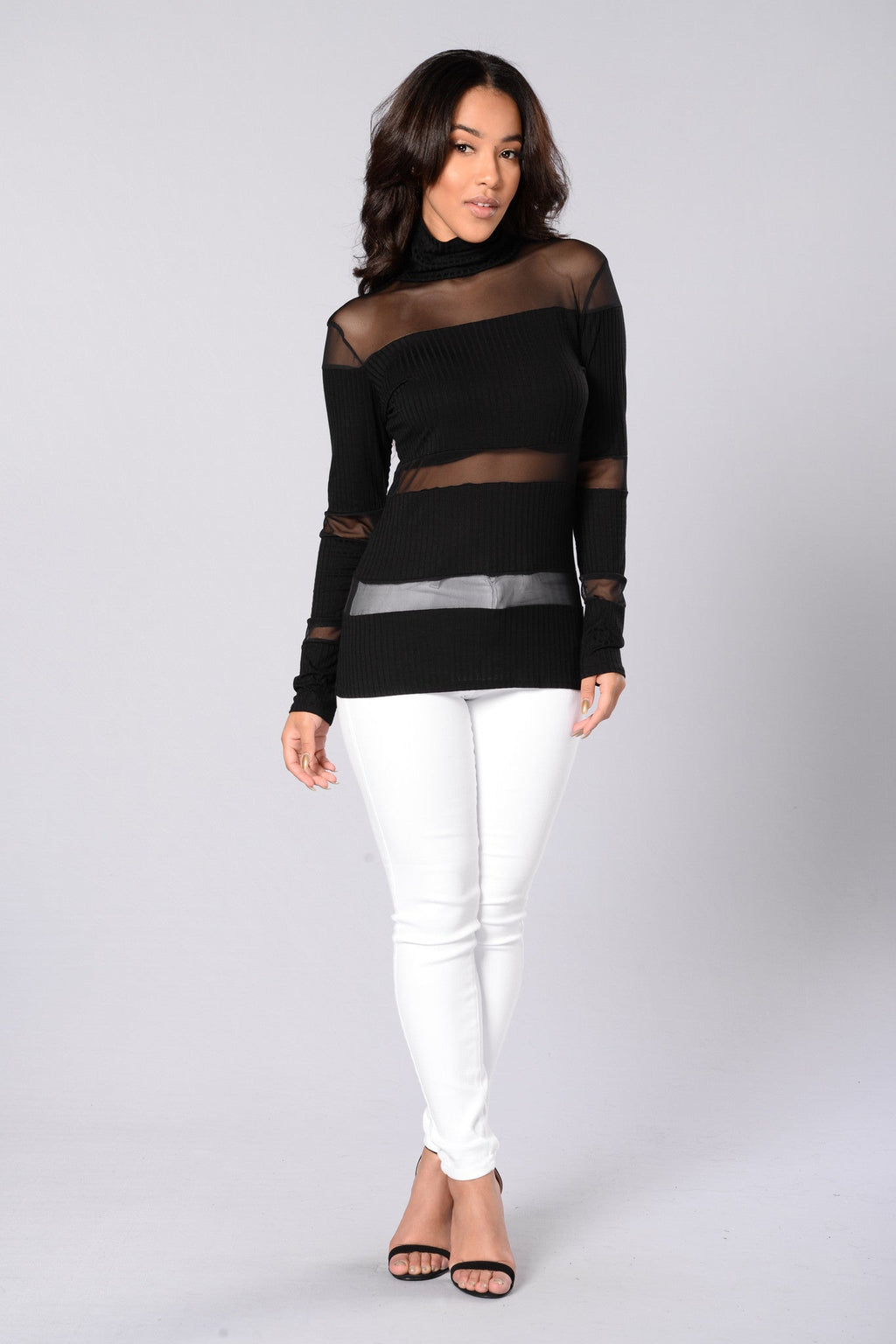See You Later Top - Black