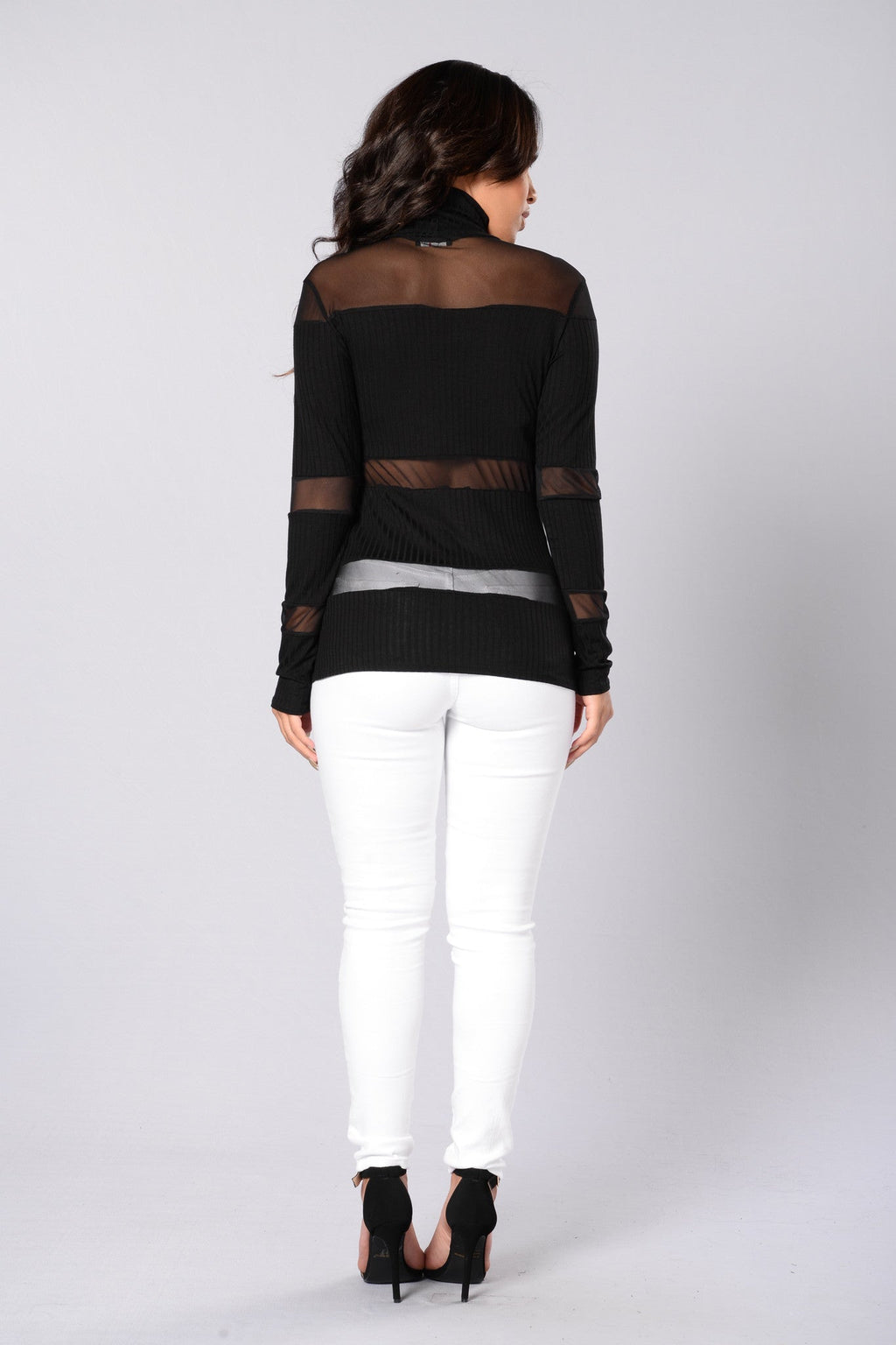 See You Later Top - Black