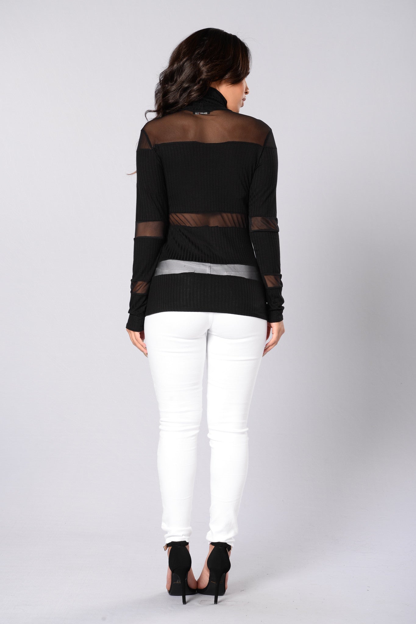 See You Later Top - Black