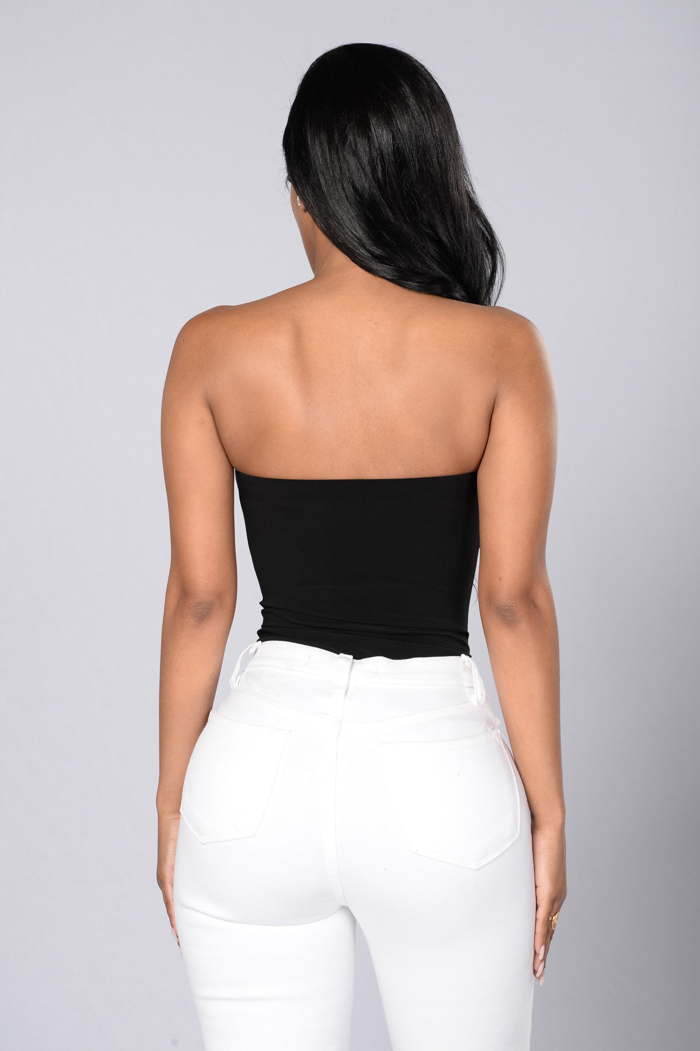 Tubular Bodysuit - Black