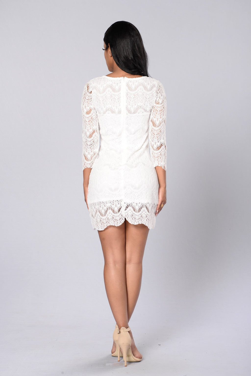 Flirt Dress - White