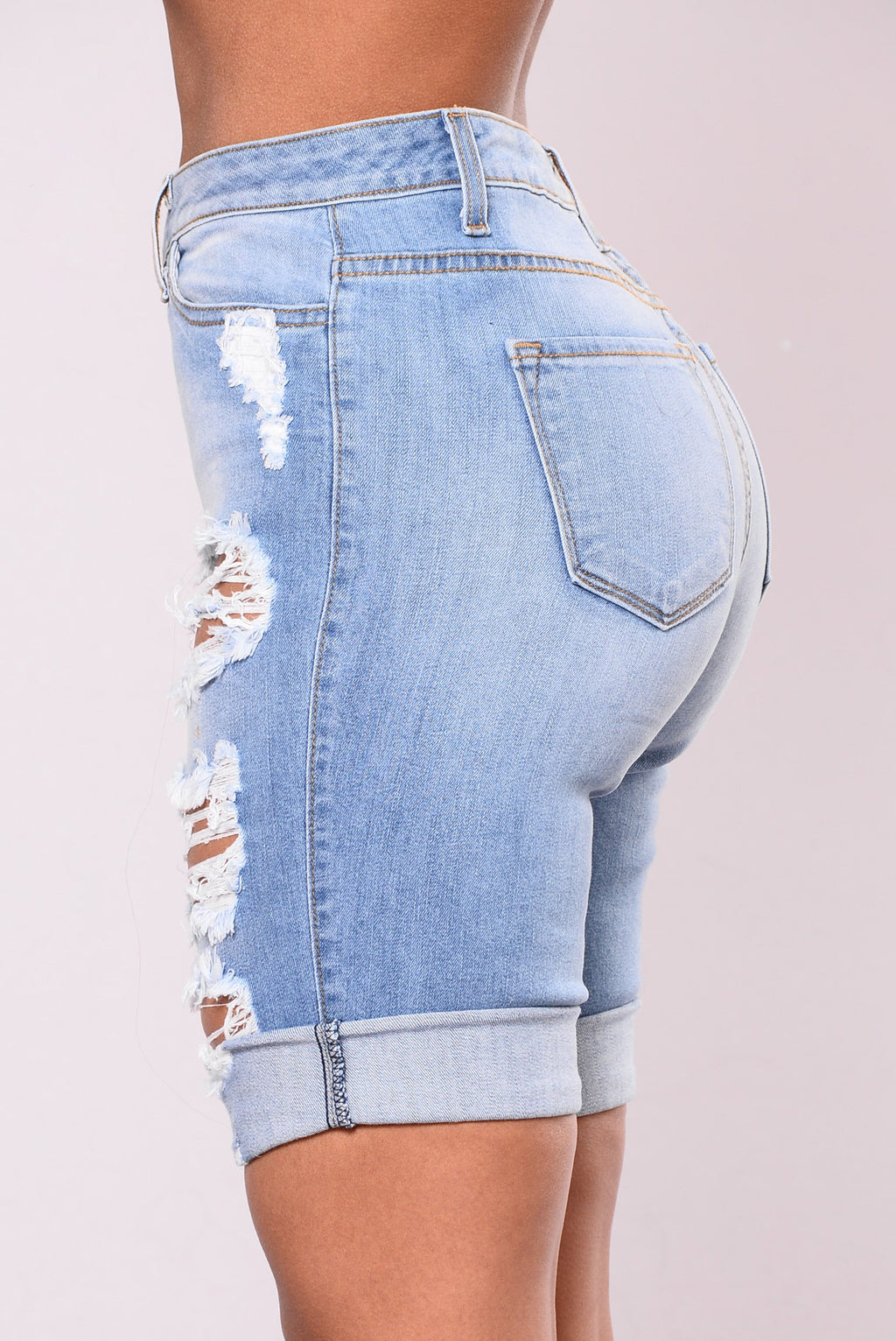 Shipwrecked Bermuda Shorts - Denim Blue
