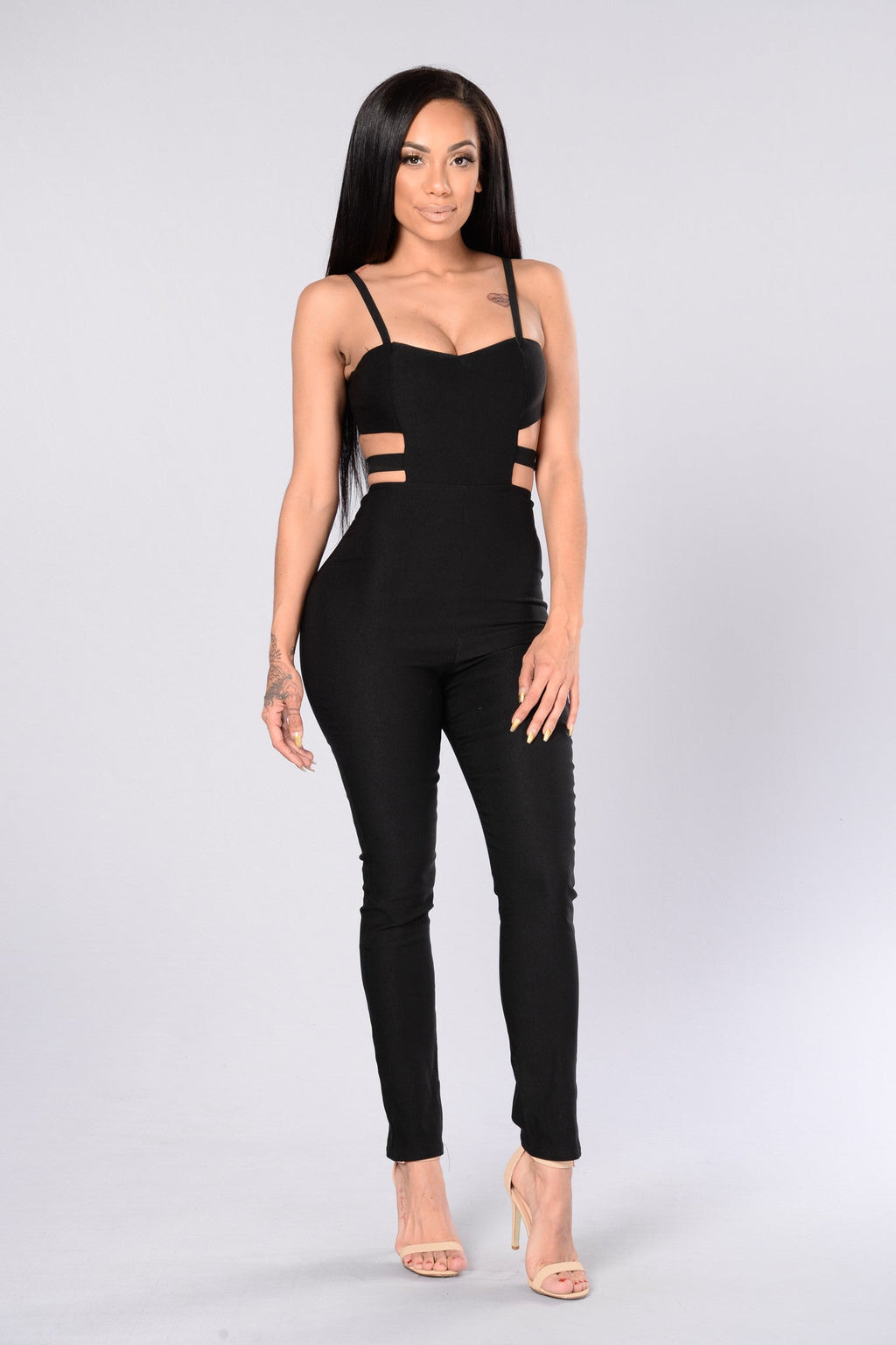 Out Of Town Jumpsuit - Black