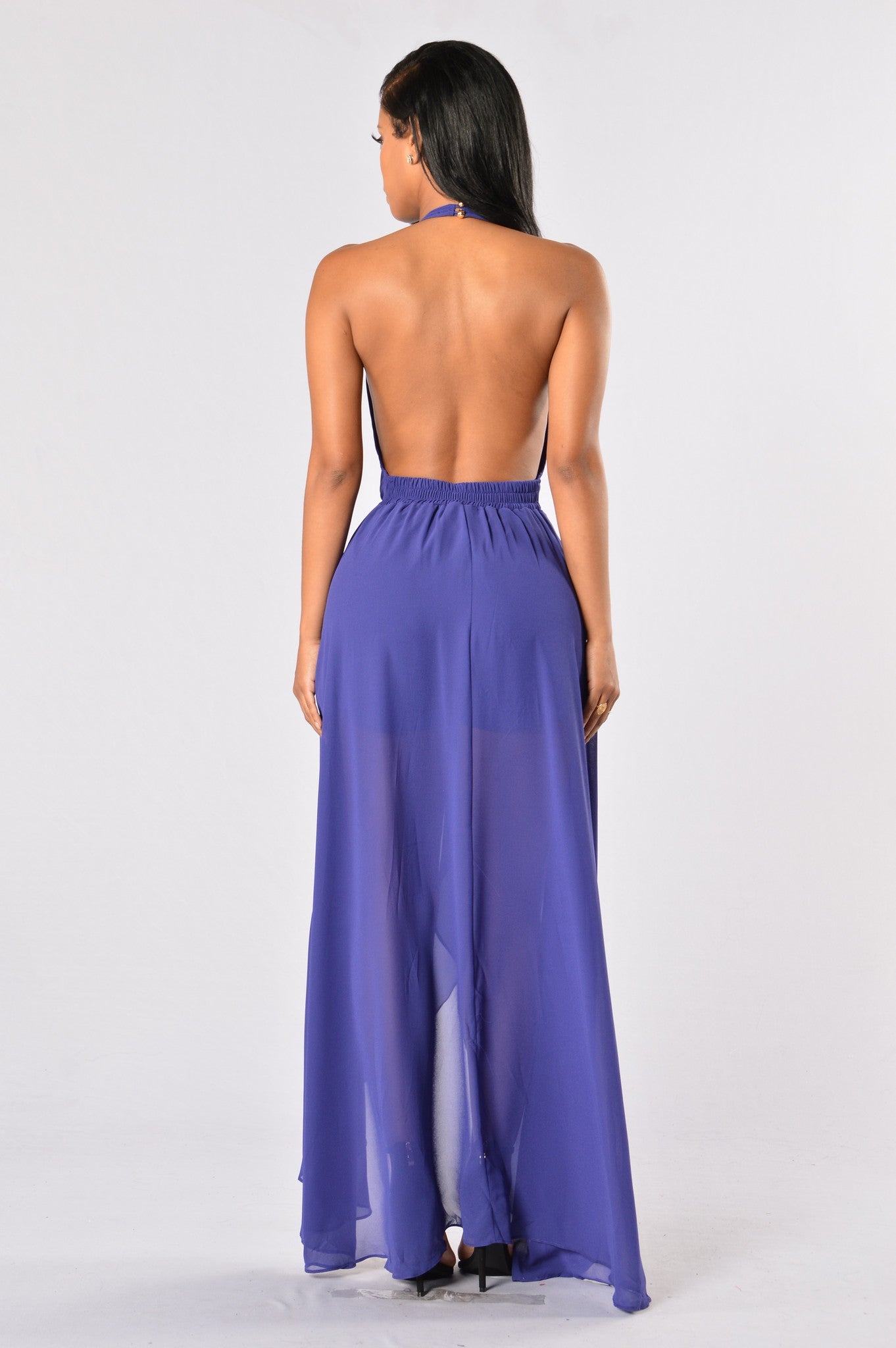 Easy Flow Romper - Purple