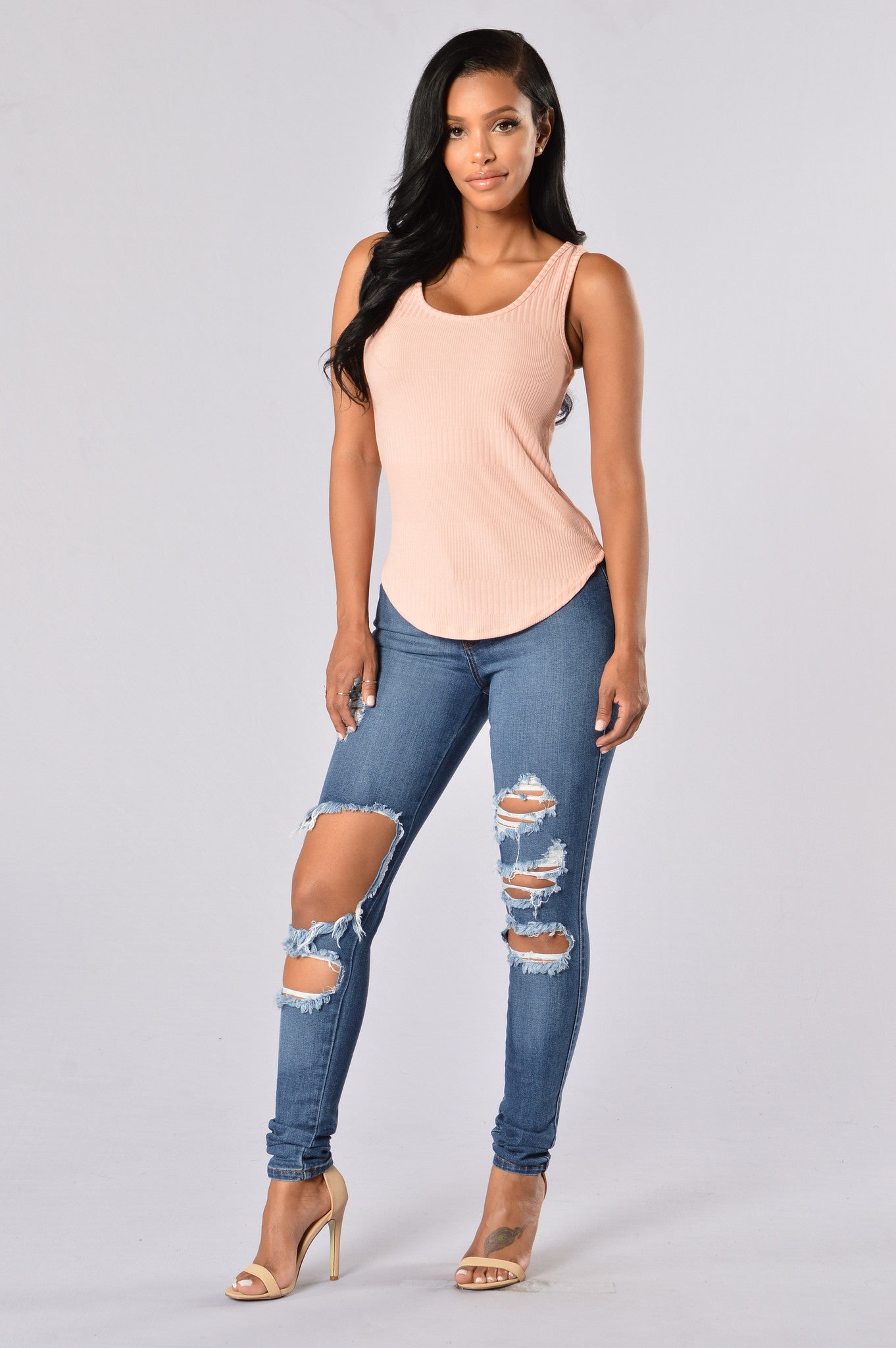 Good As It Gets Top - Blush