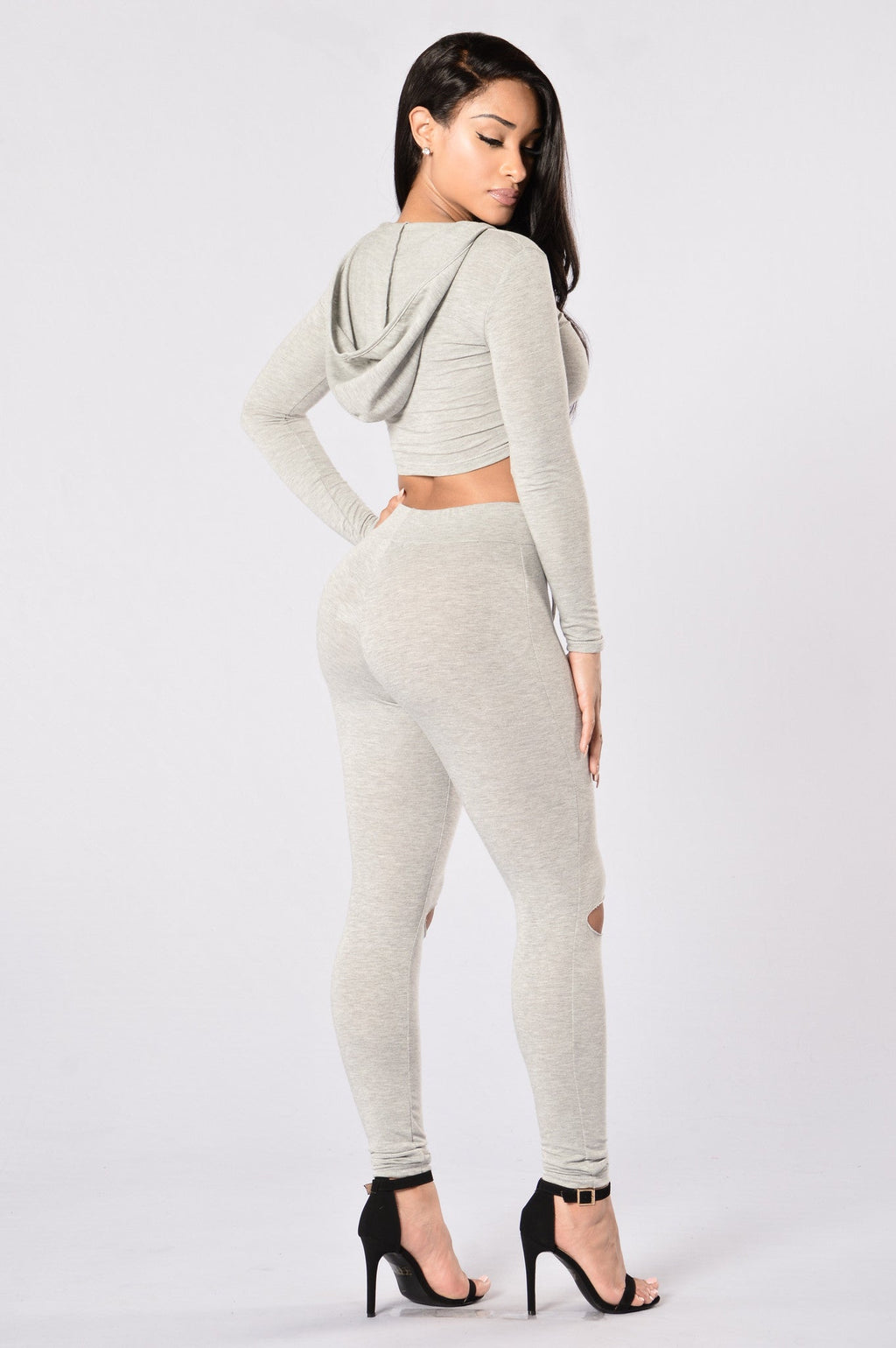 International Lover Legging - Heather Grey