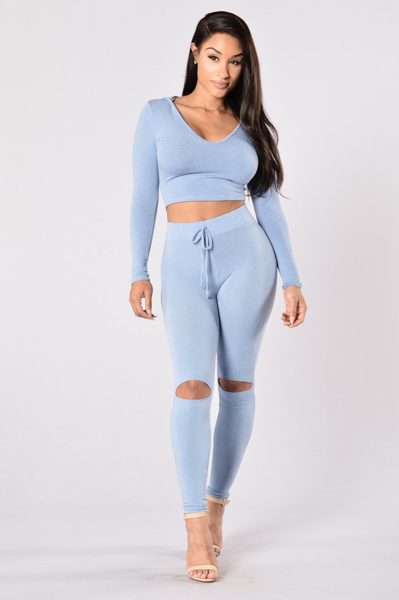 International Lover Legging - Light Denim
