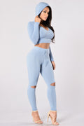International Lover Legging - Light Denim