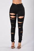 Slash and Burn Jeans - Black