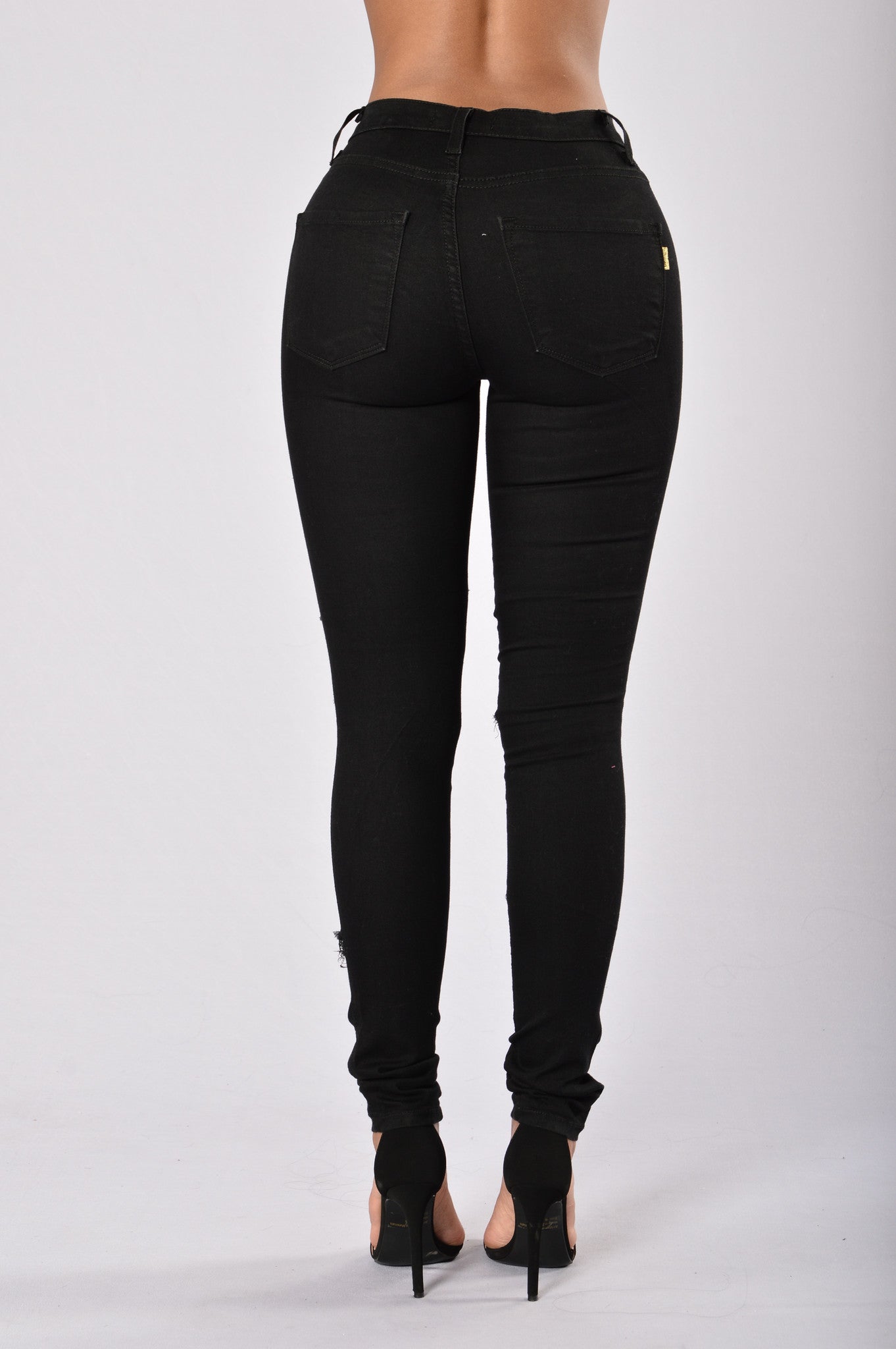 Slash and Burn Jeans - Black