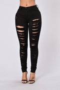 Rip Me Open Jeans - Black