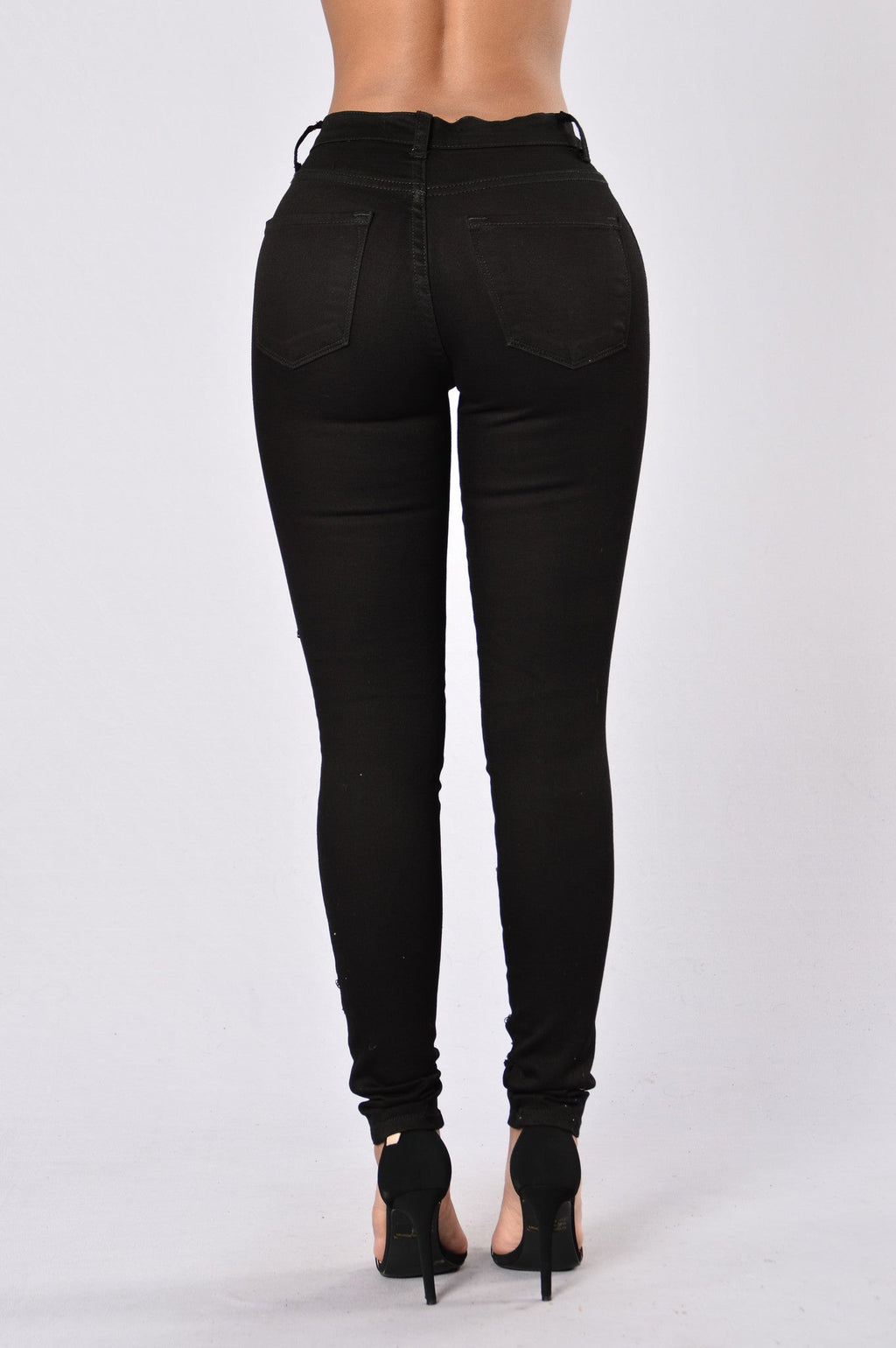 Rip Me Open Jeans - Black