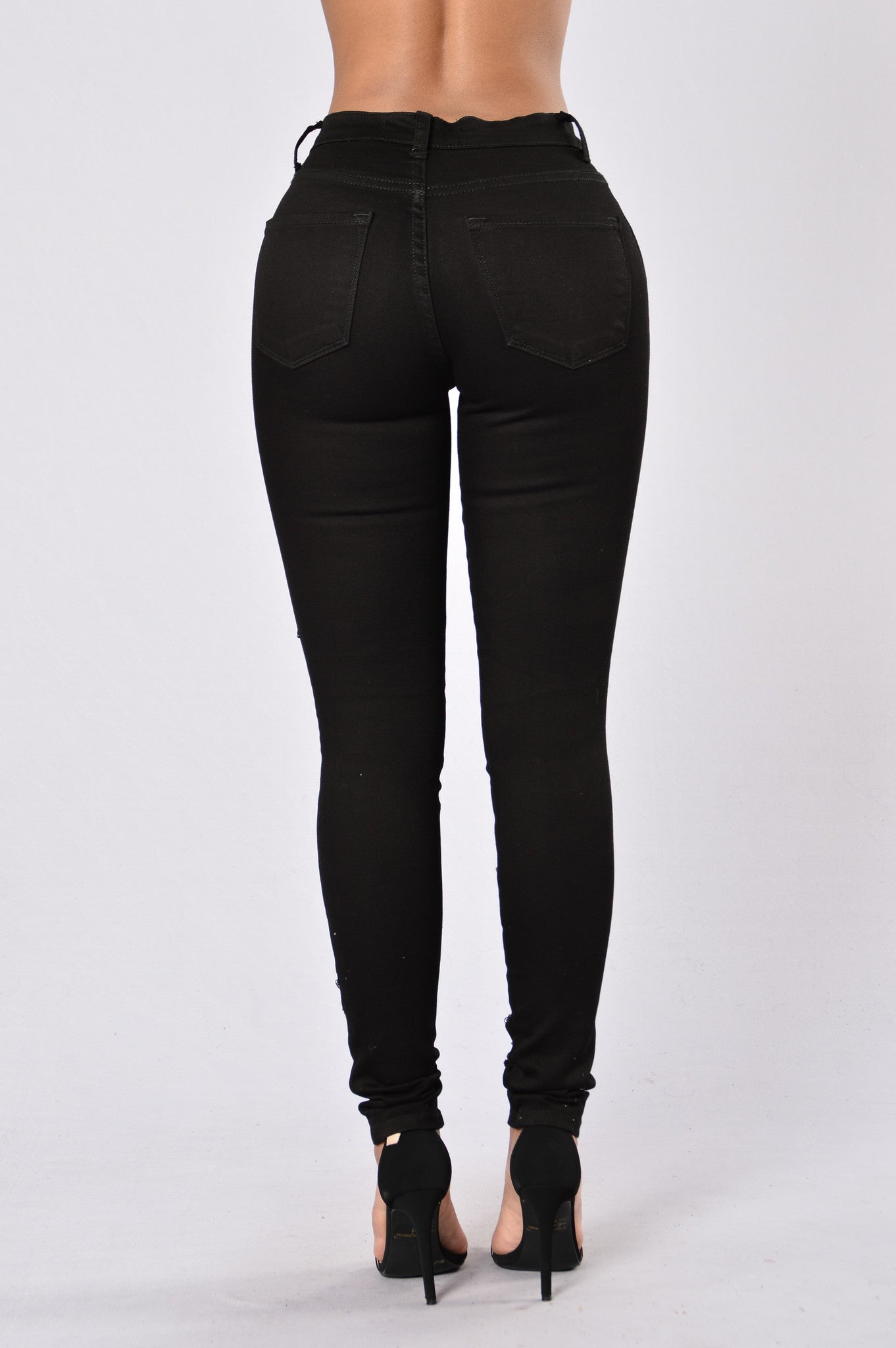 Rip Me Open Jeans - Black