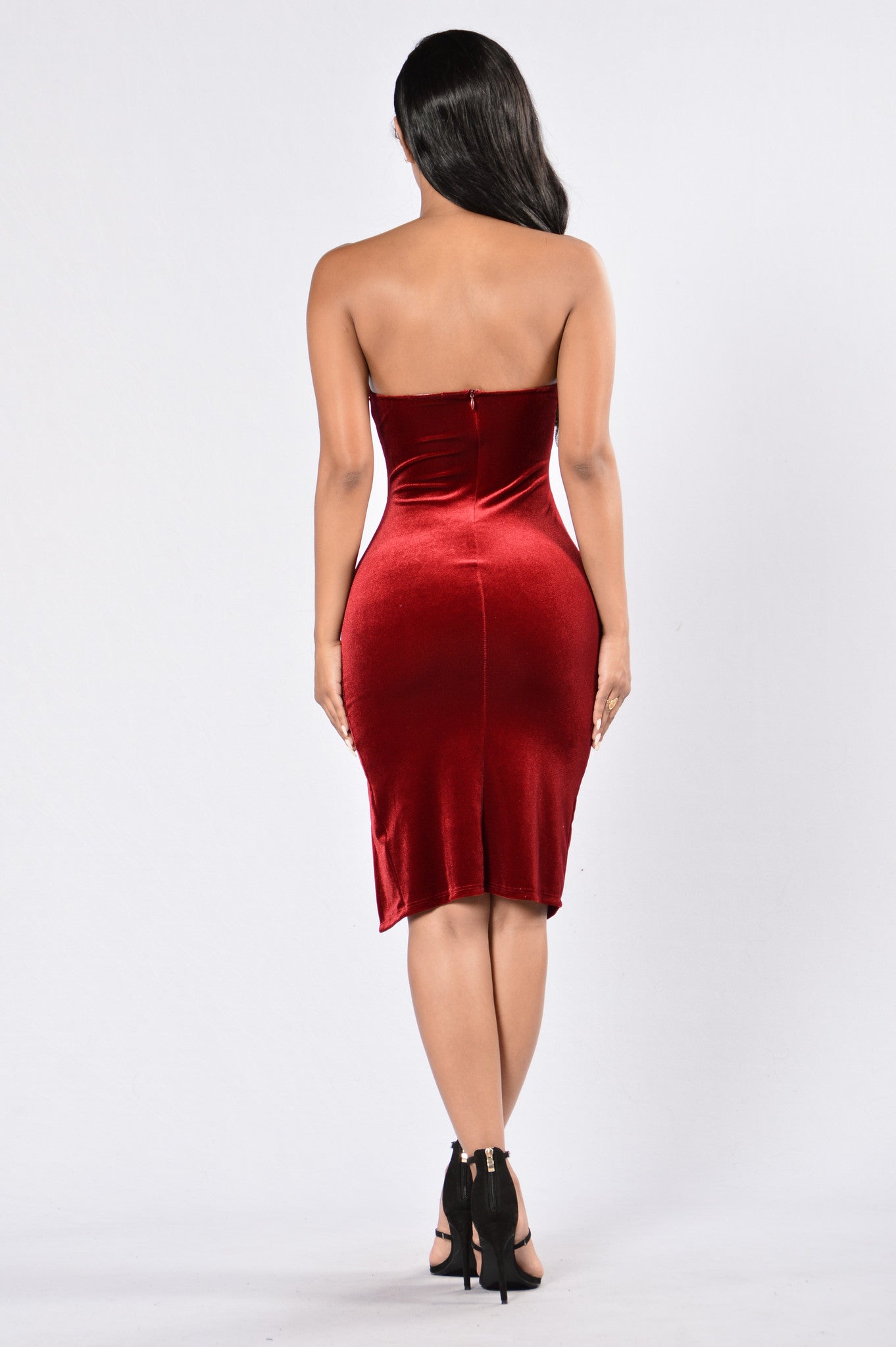 Helena Dress - Wine