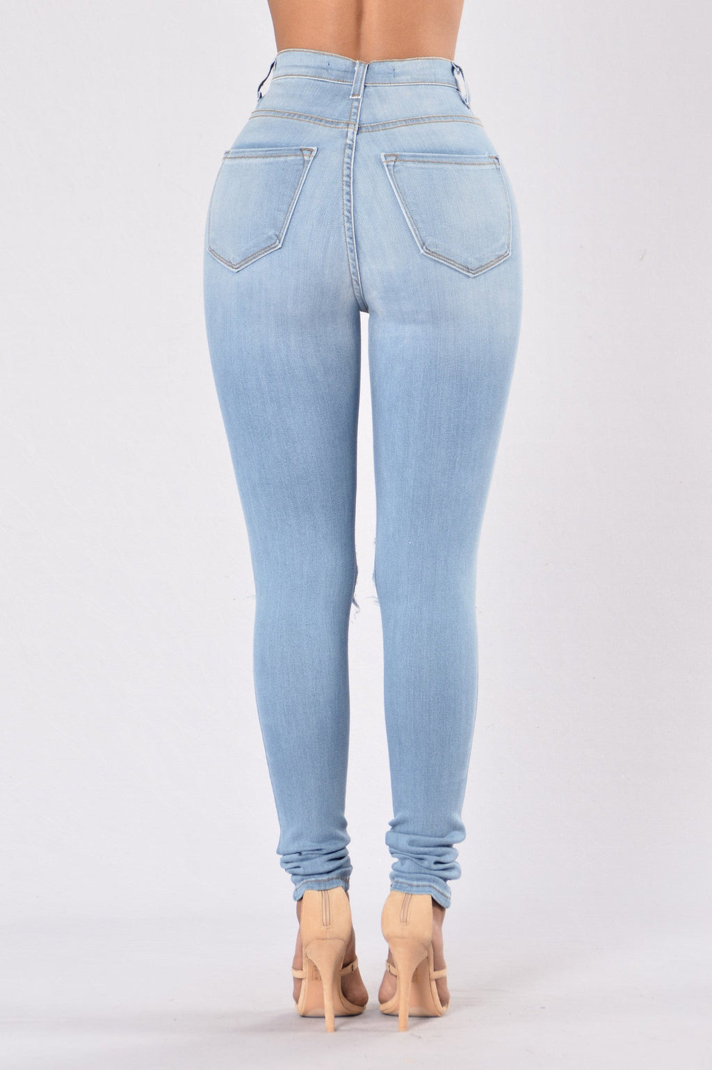Tough Luck Jeans - Light Blue