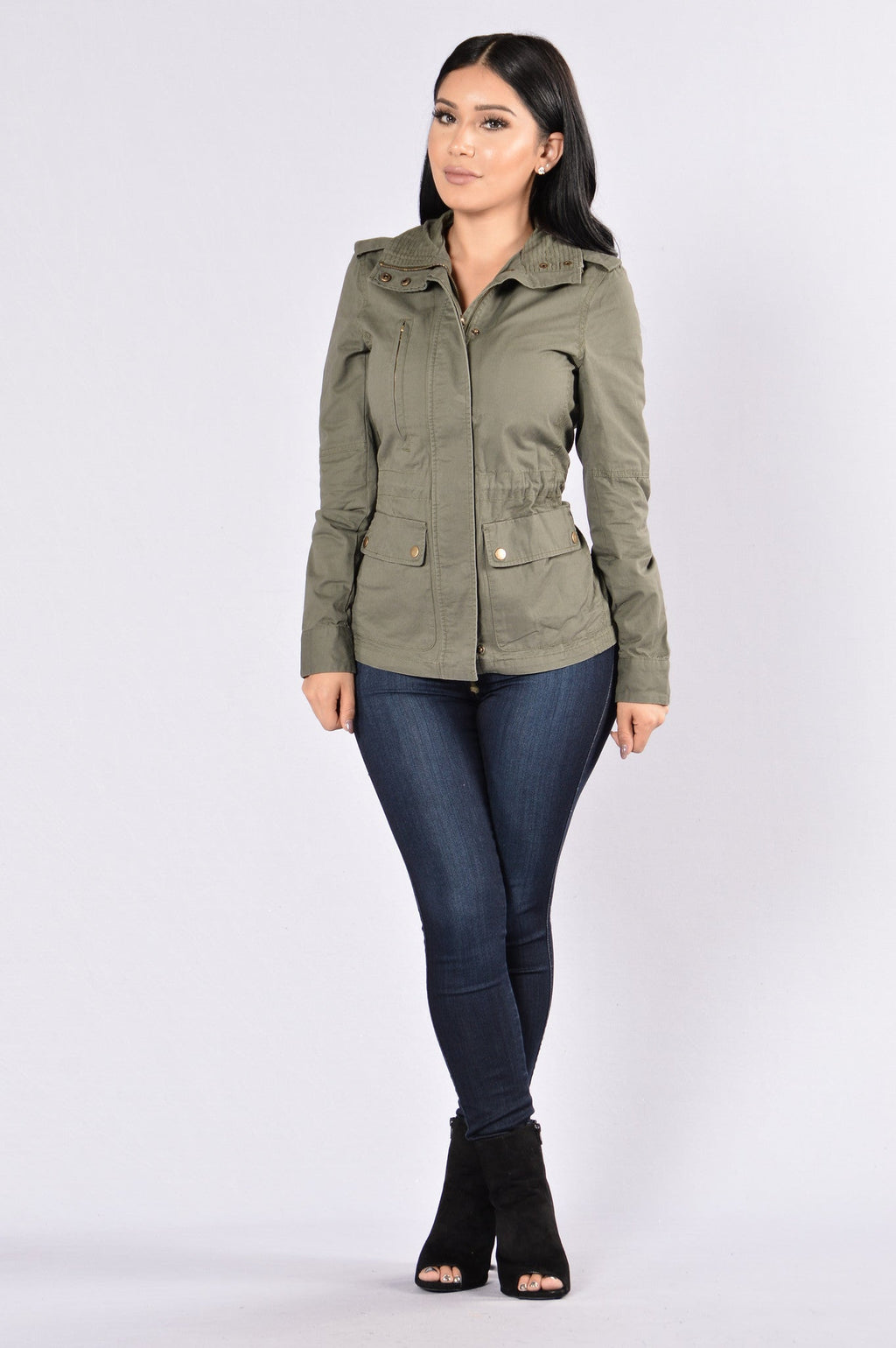 Combat Jacket - Olive