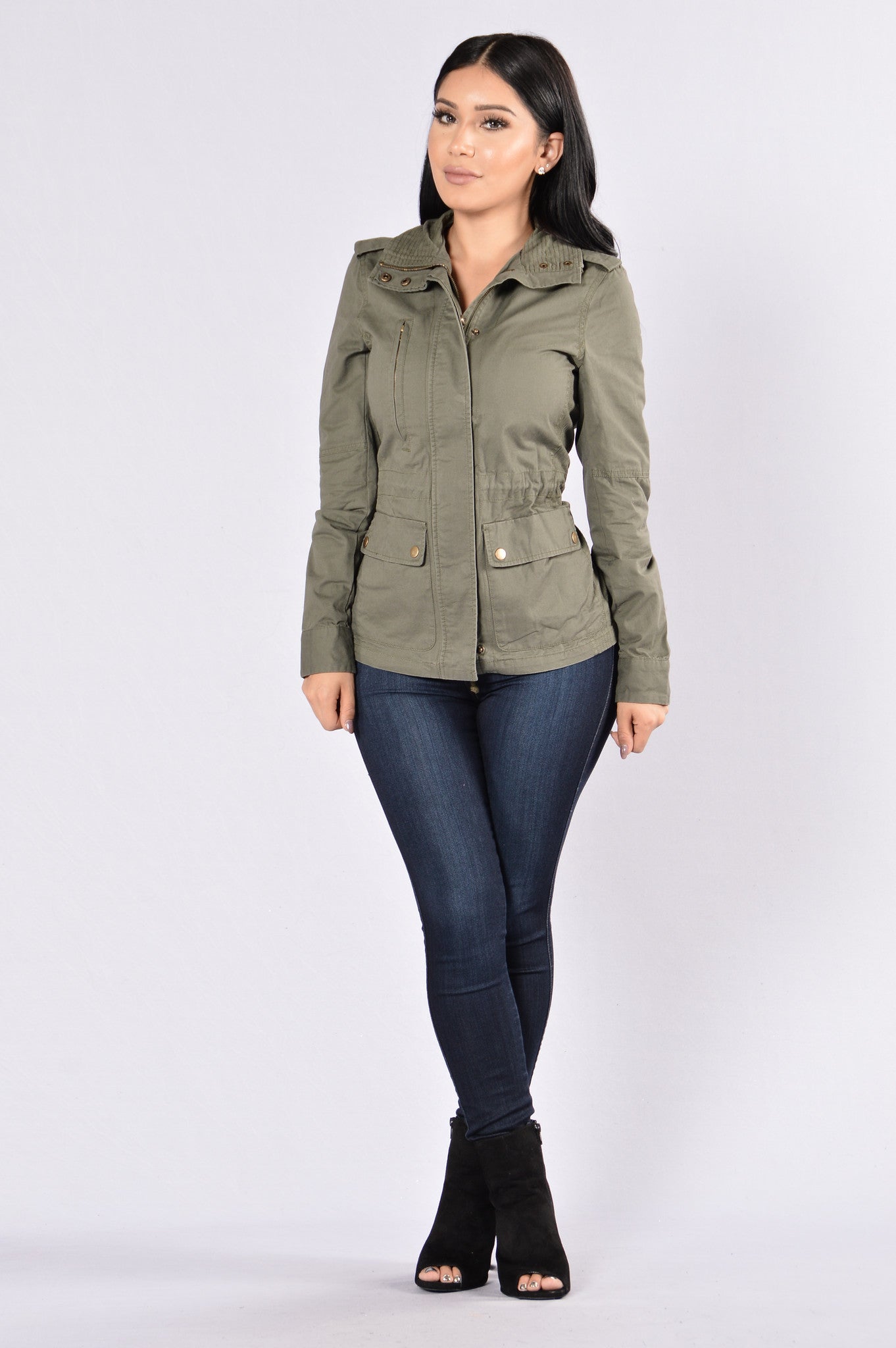 Combat Jacket - Olive
