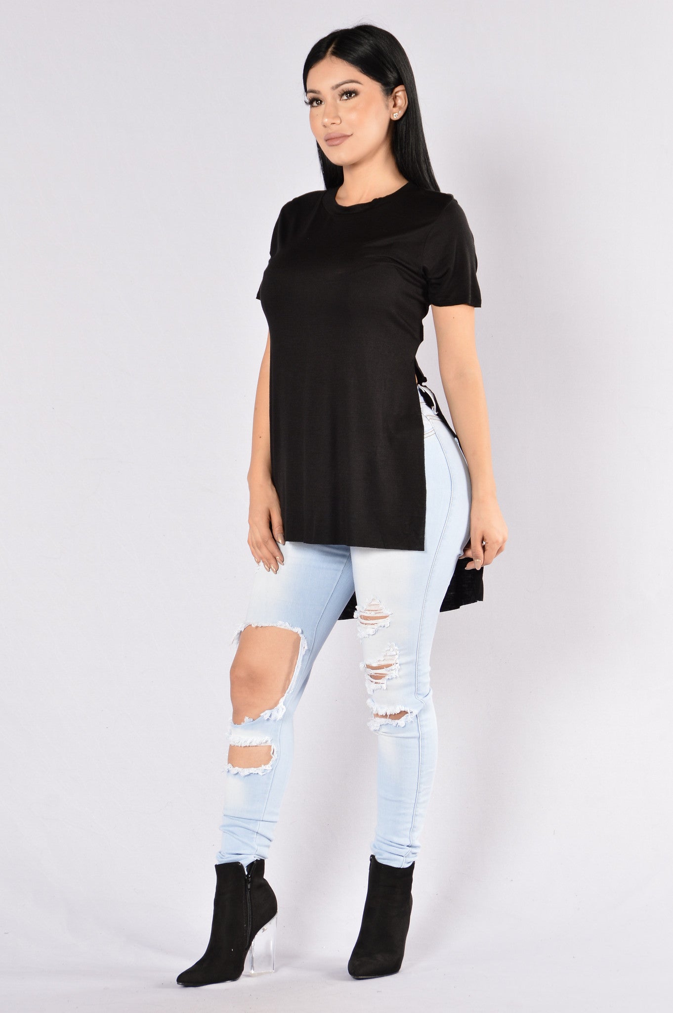 Just Sunshine Tee - Black