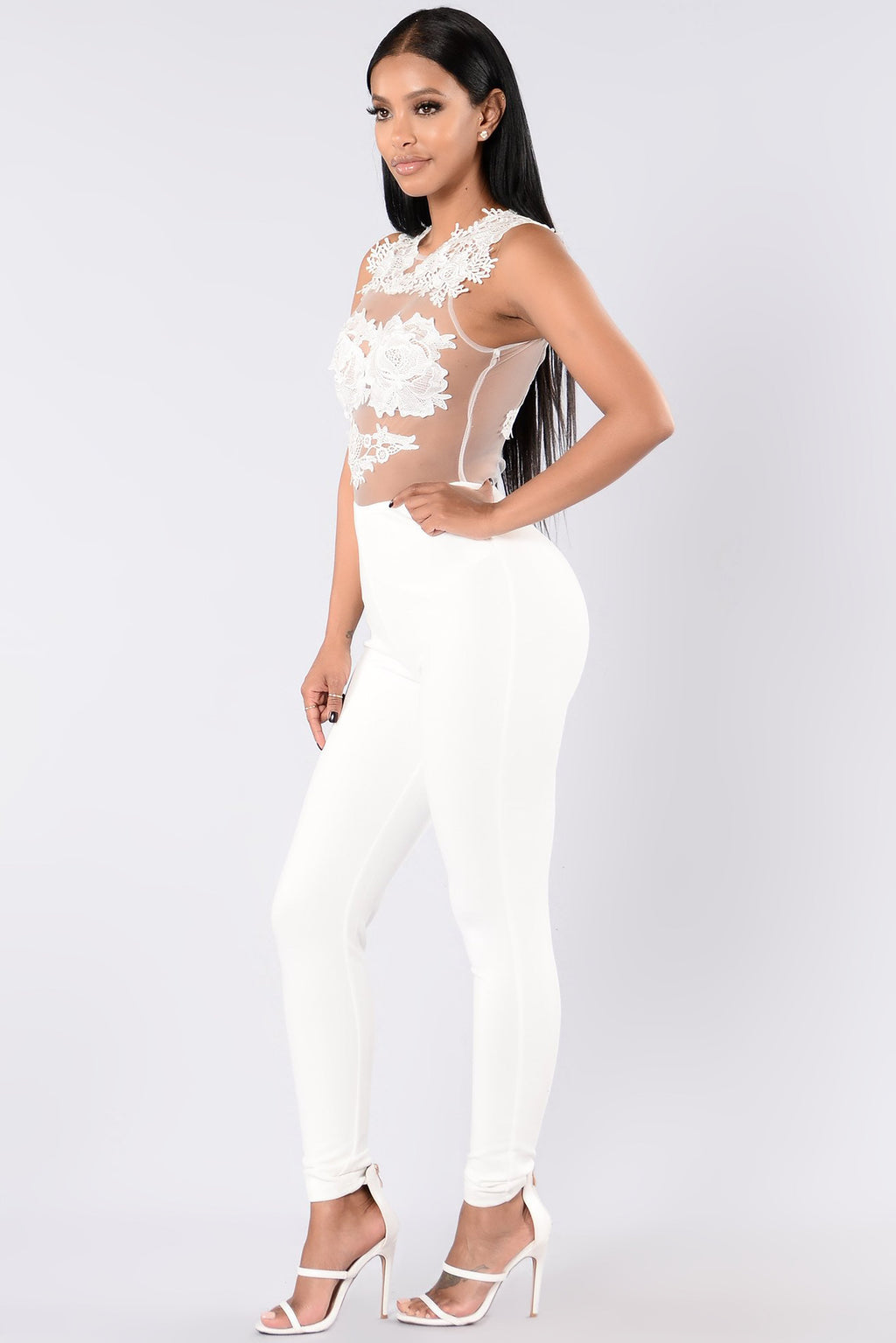 Sweet Revenge Jumpsuit - White