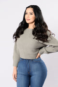 Off Balance Sweater - Taupe