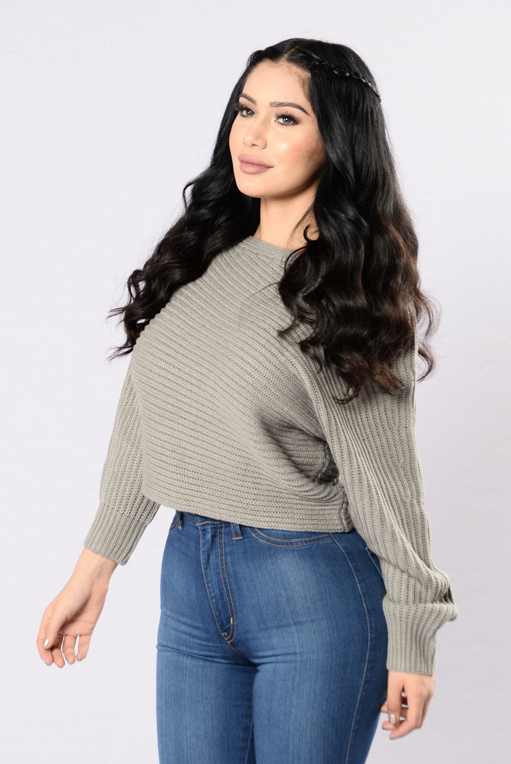 Off Balance Sweater - Taupe