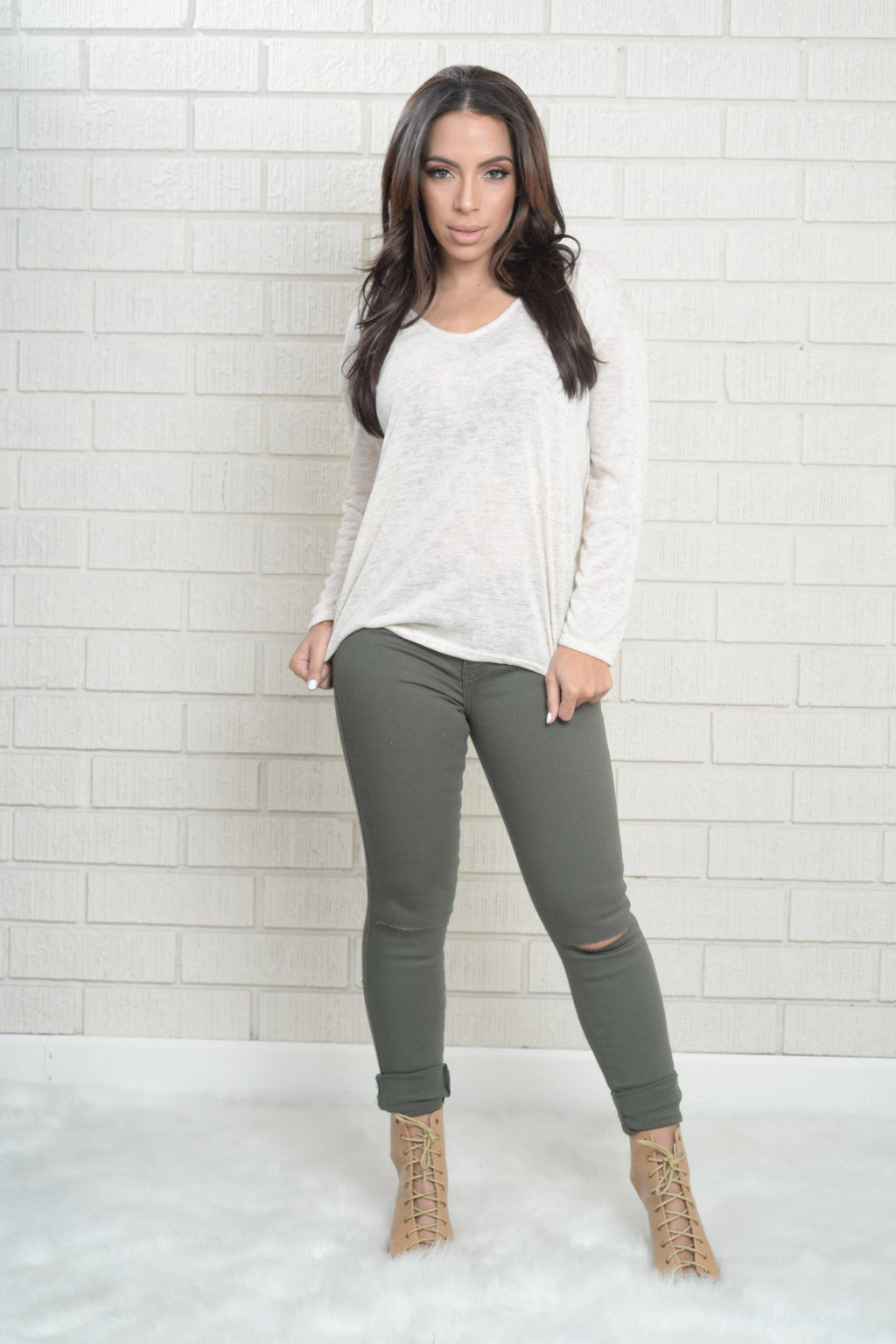 Parfait Sweater - Taupe