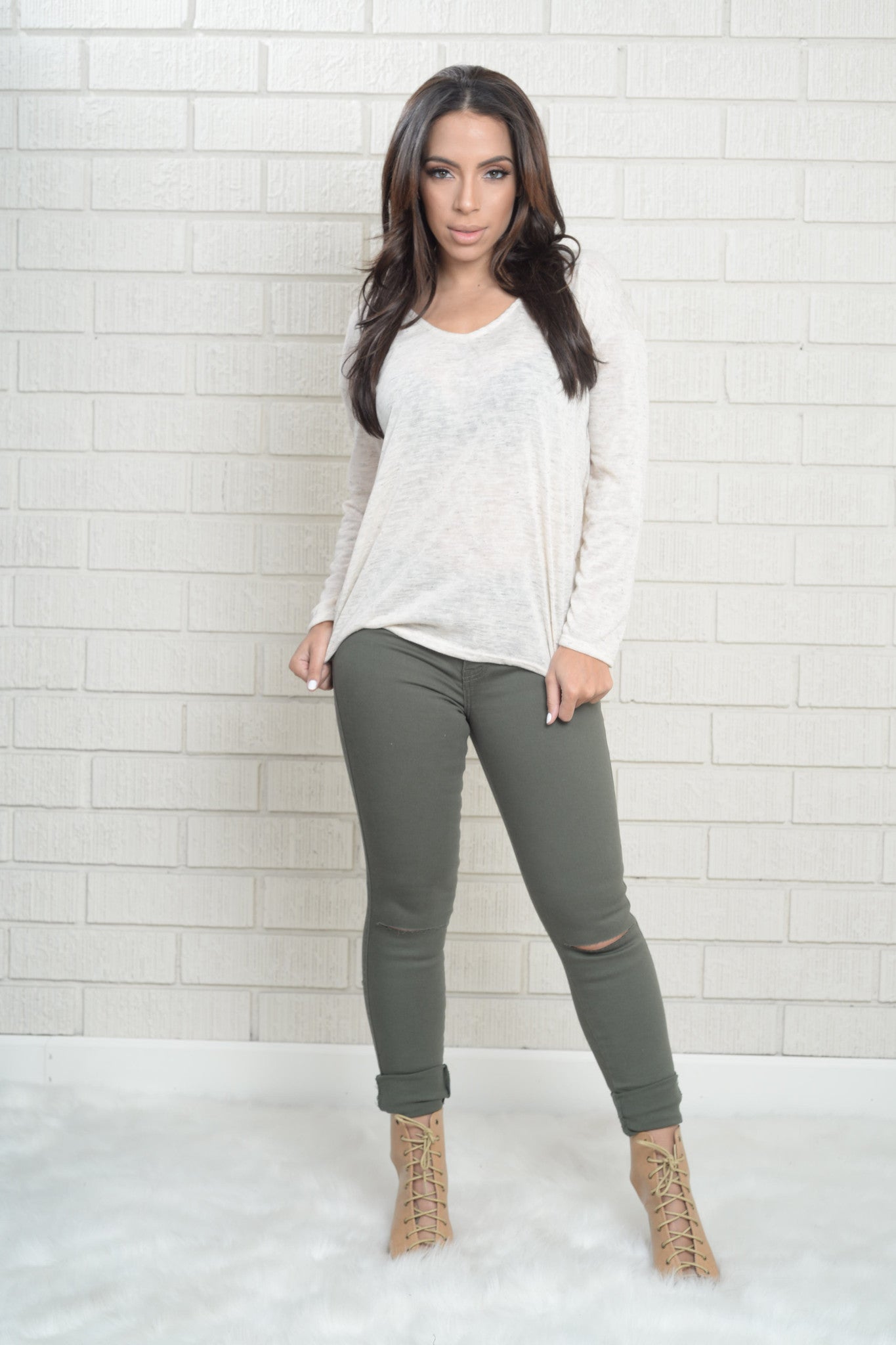 Parfait Sweater - Taupe