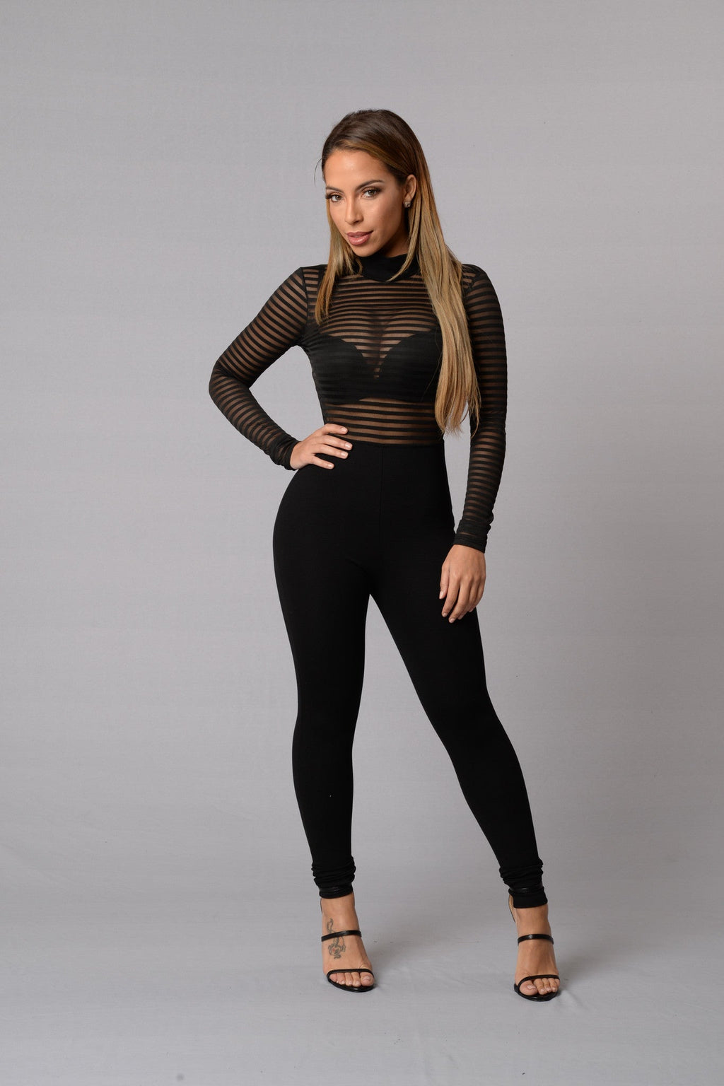 Long Shot Jumpsuit - Black