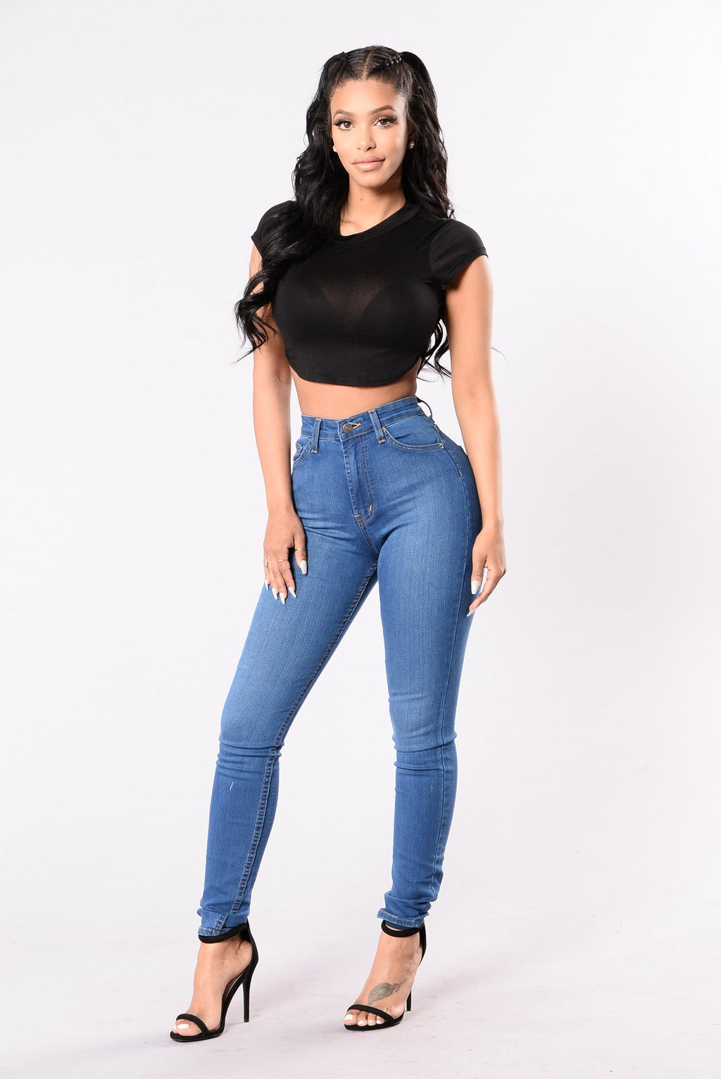 Game Changer Jeans - Medium Wash