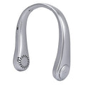iJoy Portable Neck Fan Metallic Silver