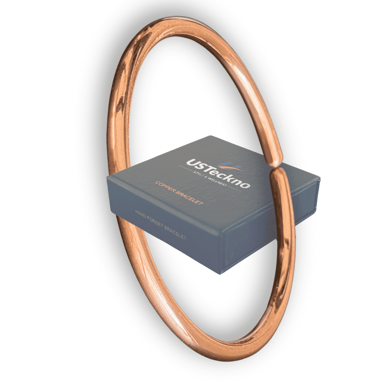Hand Forged Unisex 100% Copper Bracelet. Made with Solid High Gauge Copper and Health benefits. Enhance your well-being in style!