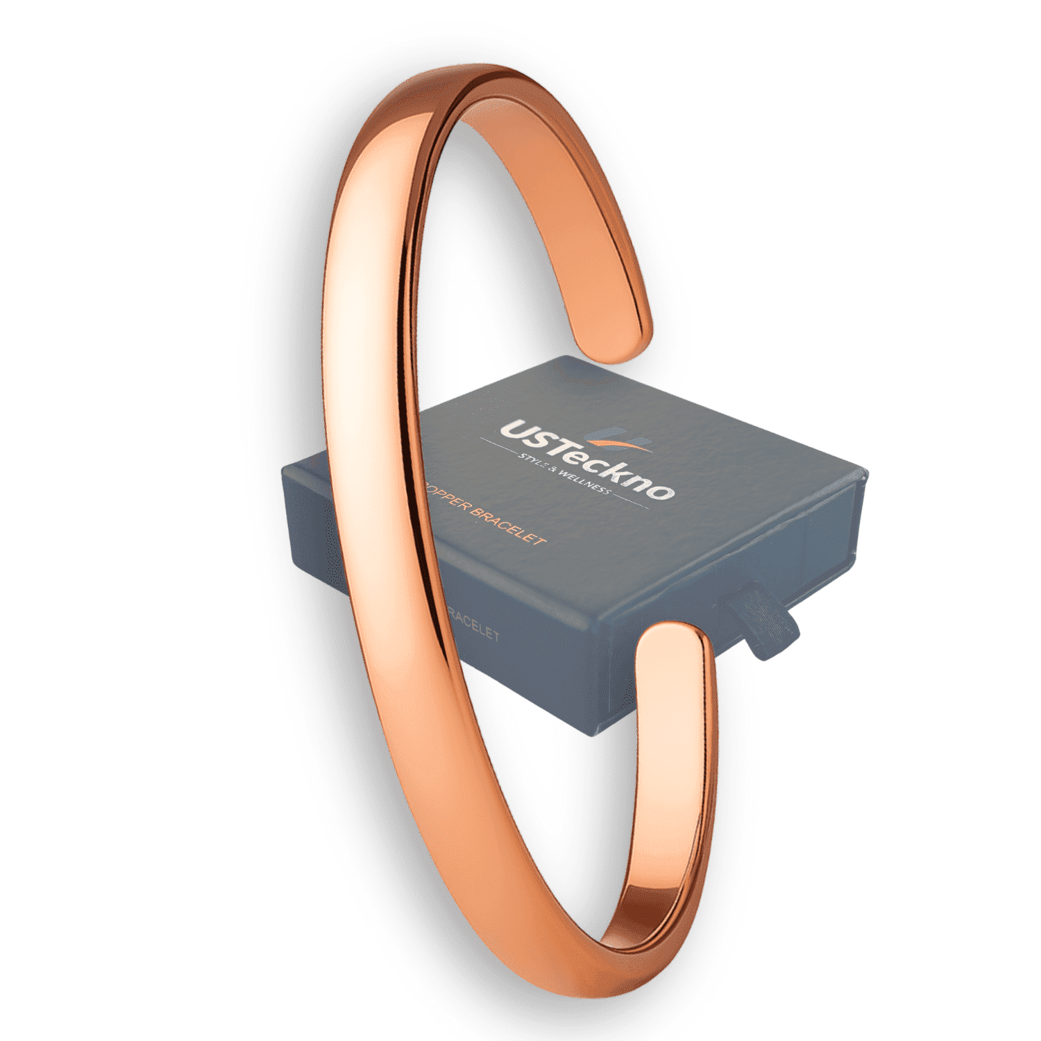 Hand Forged Unisex 100% Copper Bracelet. Made with Solid High Gauge Copper and Health benefits. Enhance your well-being in style!