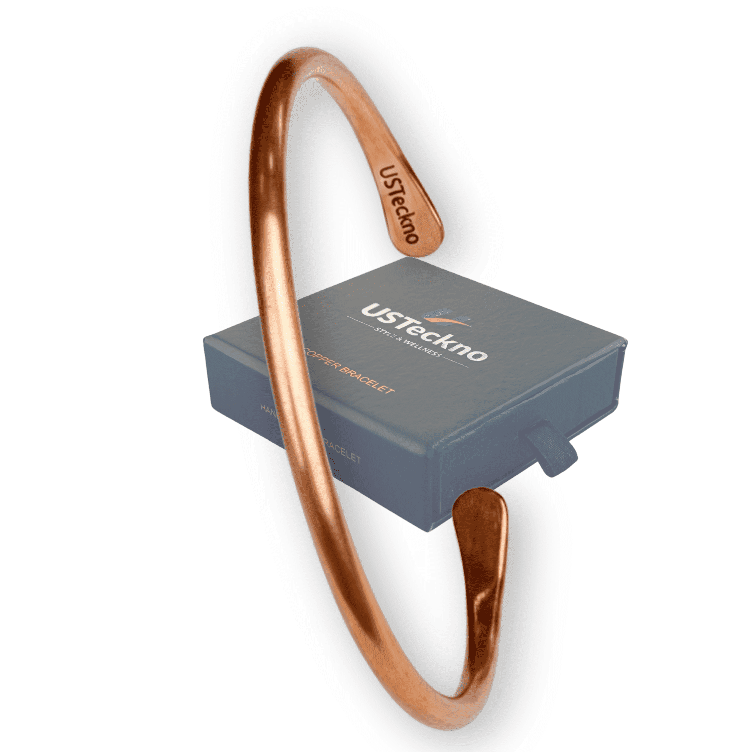 Hand Forged Unisex 100% Copper Bracelet. Made with Solid High Gauge Copper and Health benefits. Enhance your well-being in style!