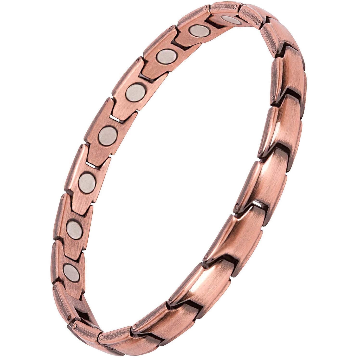 99.99% Solid Copper Magnetic Bracelets for Women