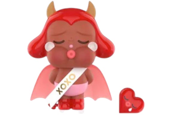 Pop Mart CryBaby Crying For Love Series Kiss Kiss Devil Version Figure