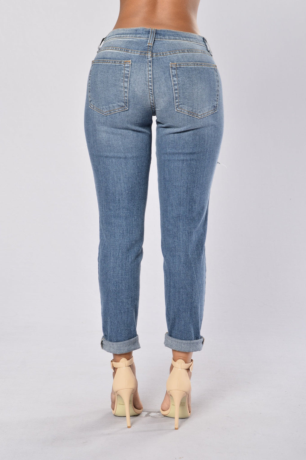 Pacific Beach Boyfriend Jeans - Medium