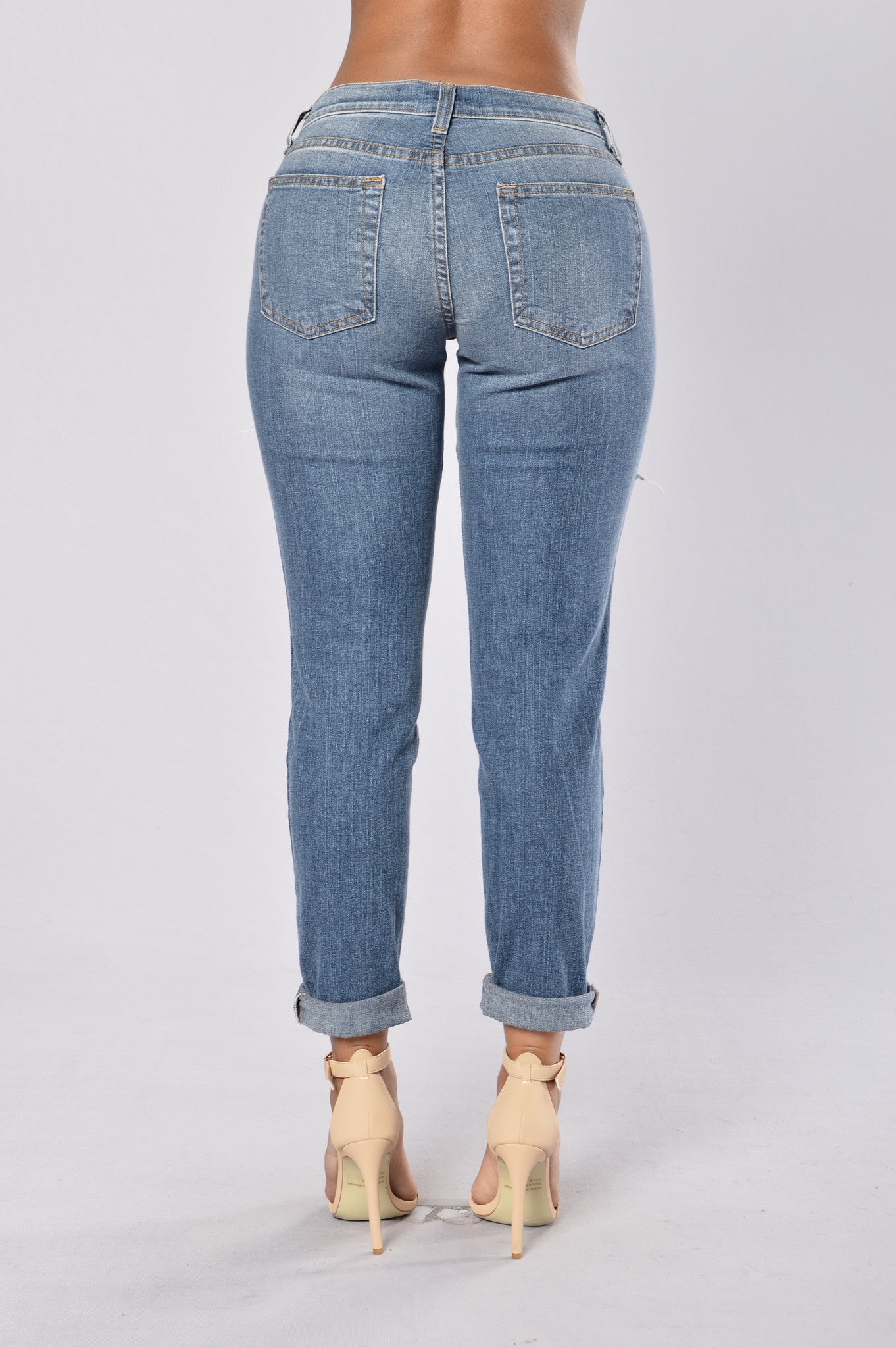 Pacific Beach Boyfriend Jeans - Medium