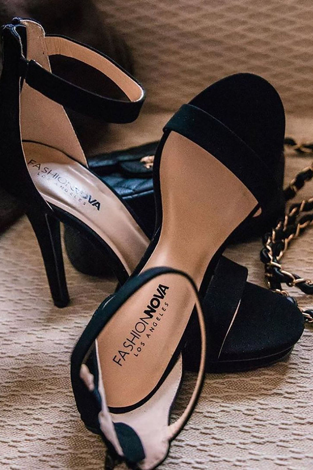 Strapped Success Heel - Black