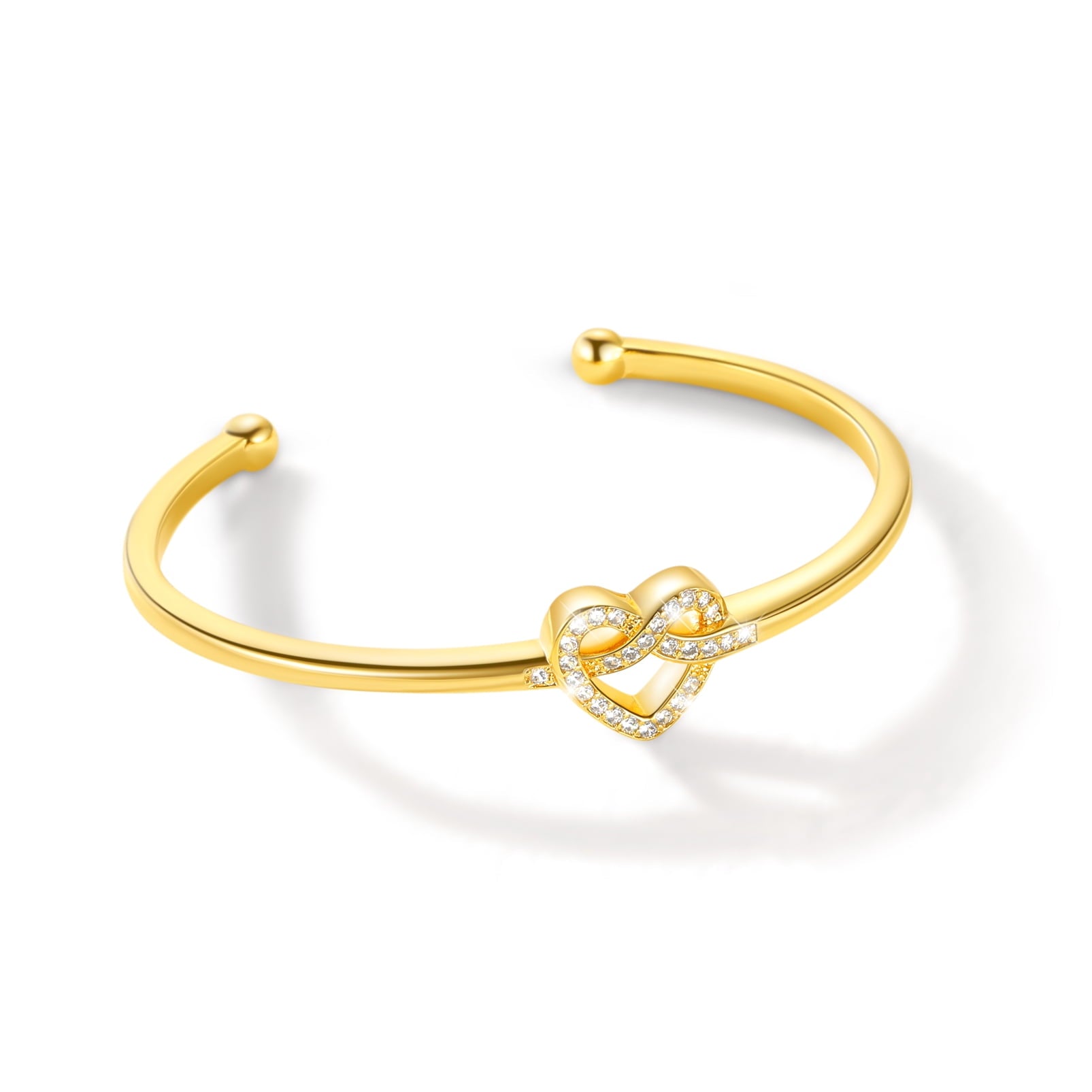 Twisted Bracelet for Women Open Bracelet Jewelry Solid Cuff Bangle