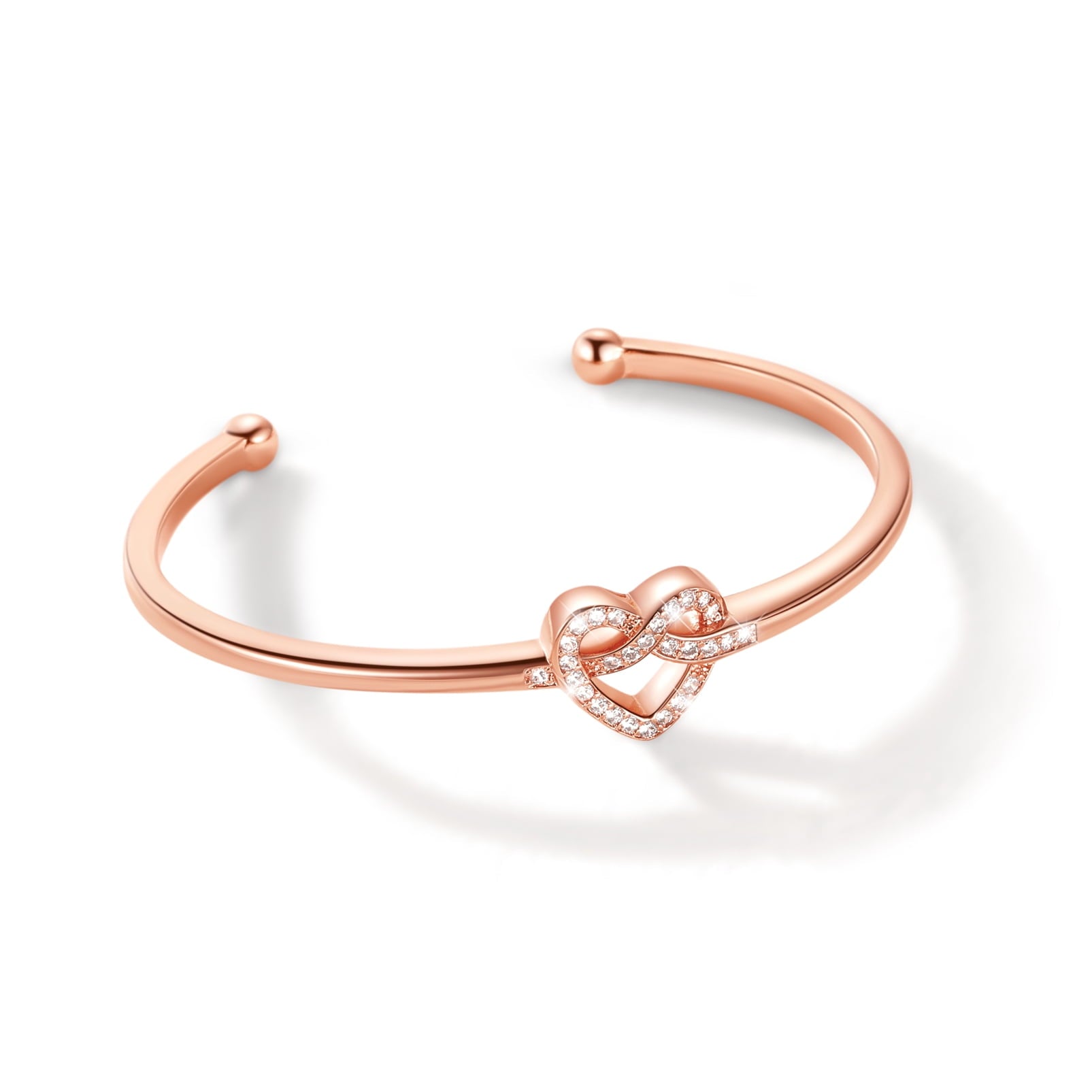 Twisted Bracelet for Women Open Bracelet Jewelry Solid Cuff Bangle