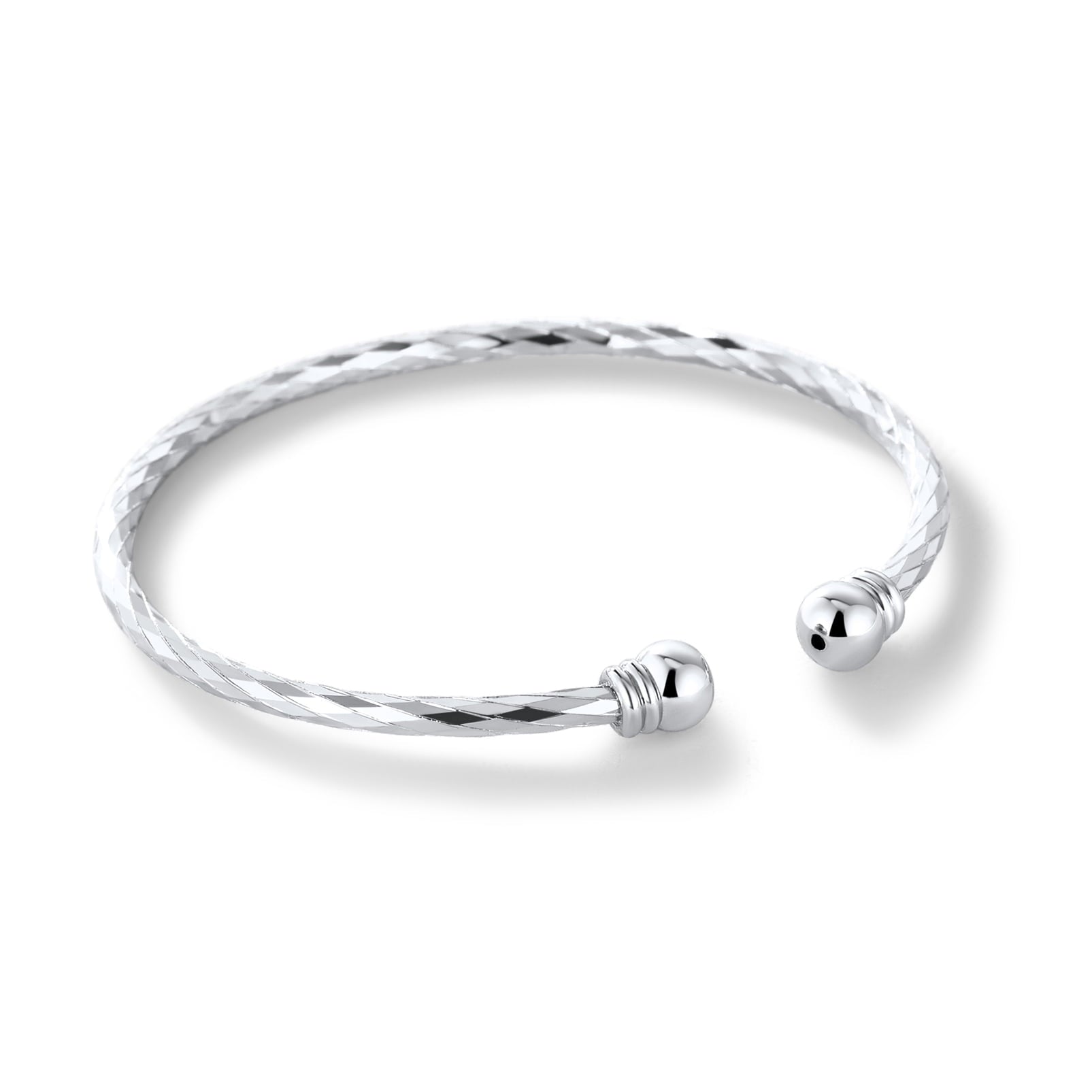 Twisted Bracelet for Women Open Bracelet Jewelry Solid Cuff Bangle