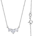 1 Journey Necklace in Sterling ,18" for Women